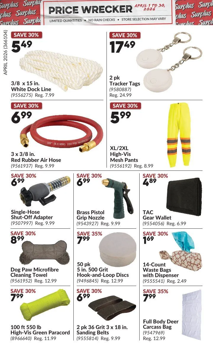 Princess Auto Sales from April 1 to April 30 2026 - flyer page 14