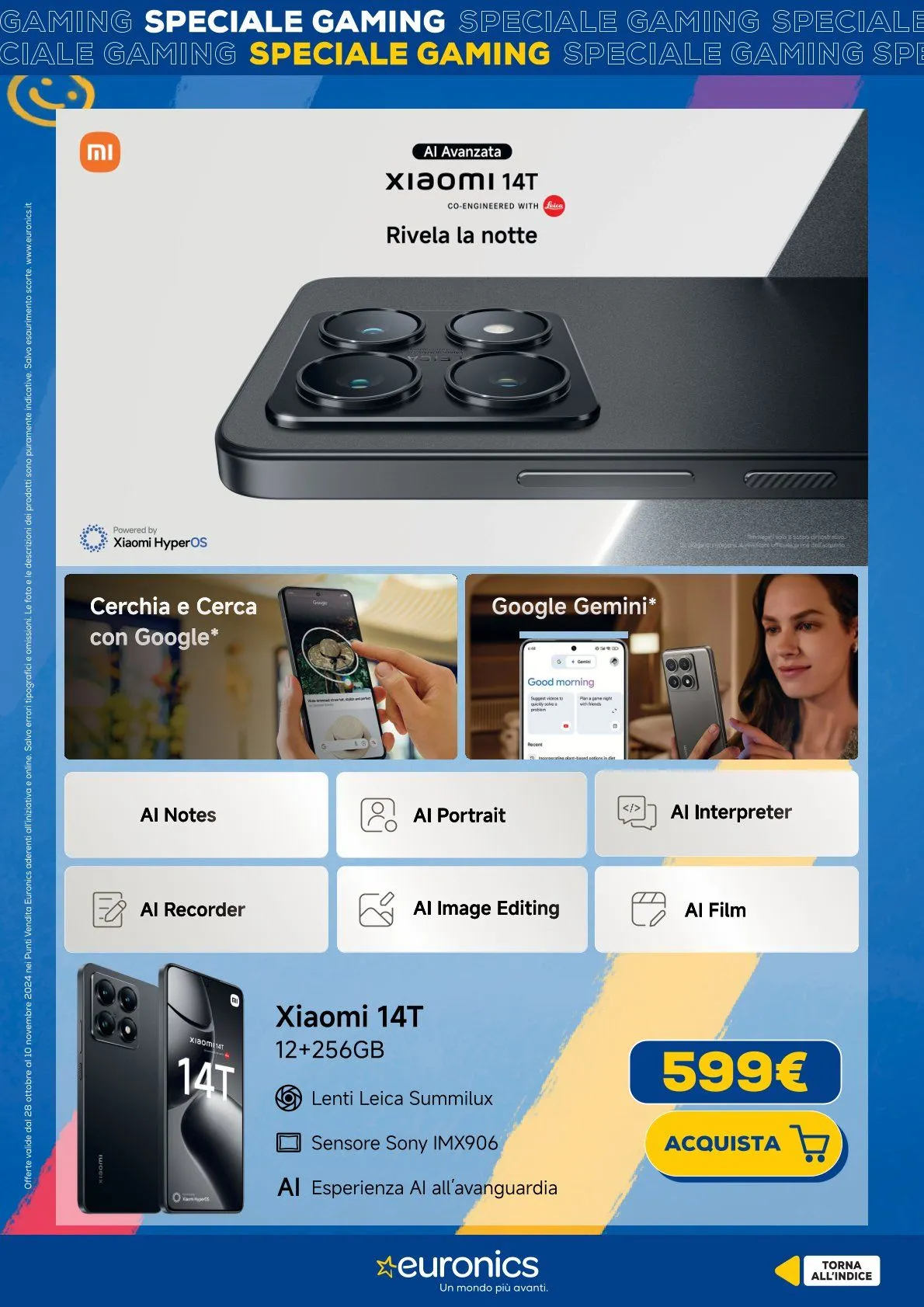 Euronics Brochure Offerte da 28 ottobre a 10 novembre di 2024 - Pagina del volantino 14