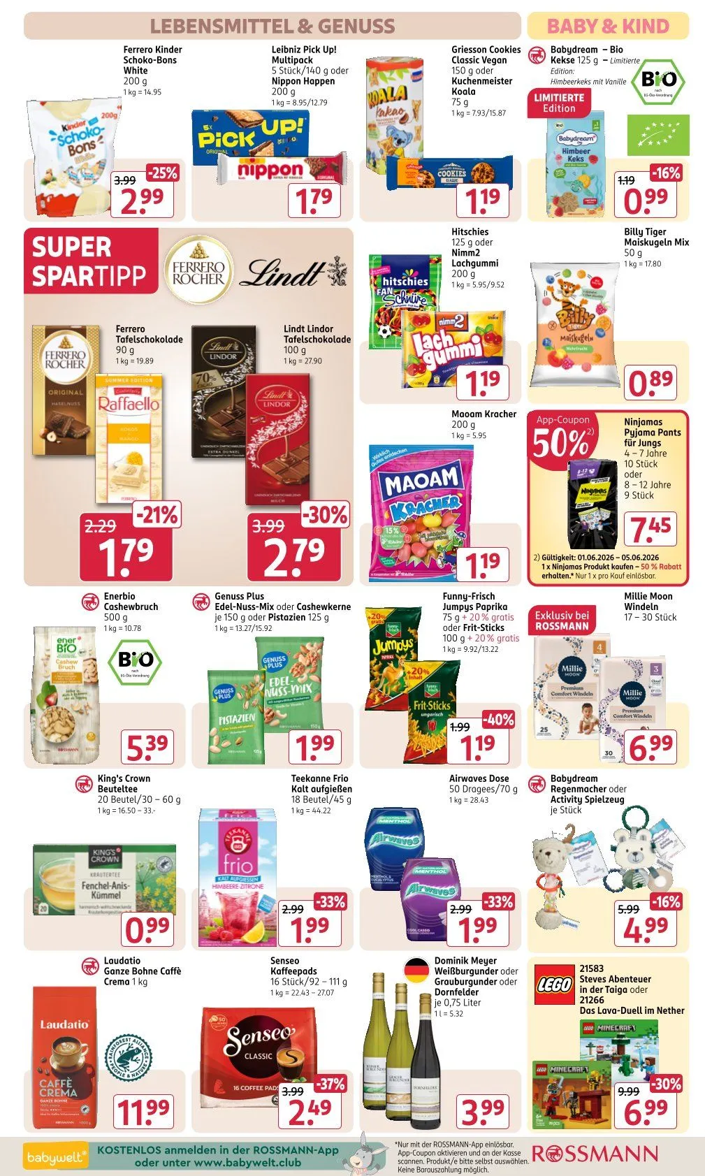Rossmann Prospekte von 1. Juni bis 6. Juni 2026 - Prospekt seite 14