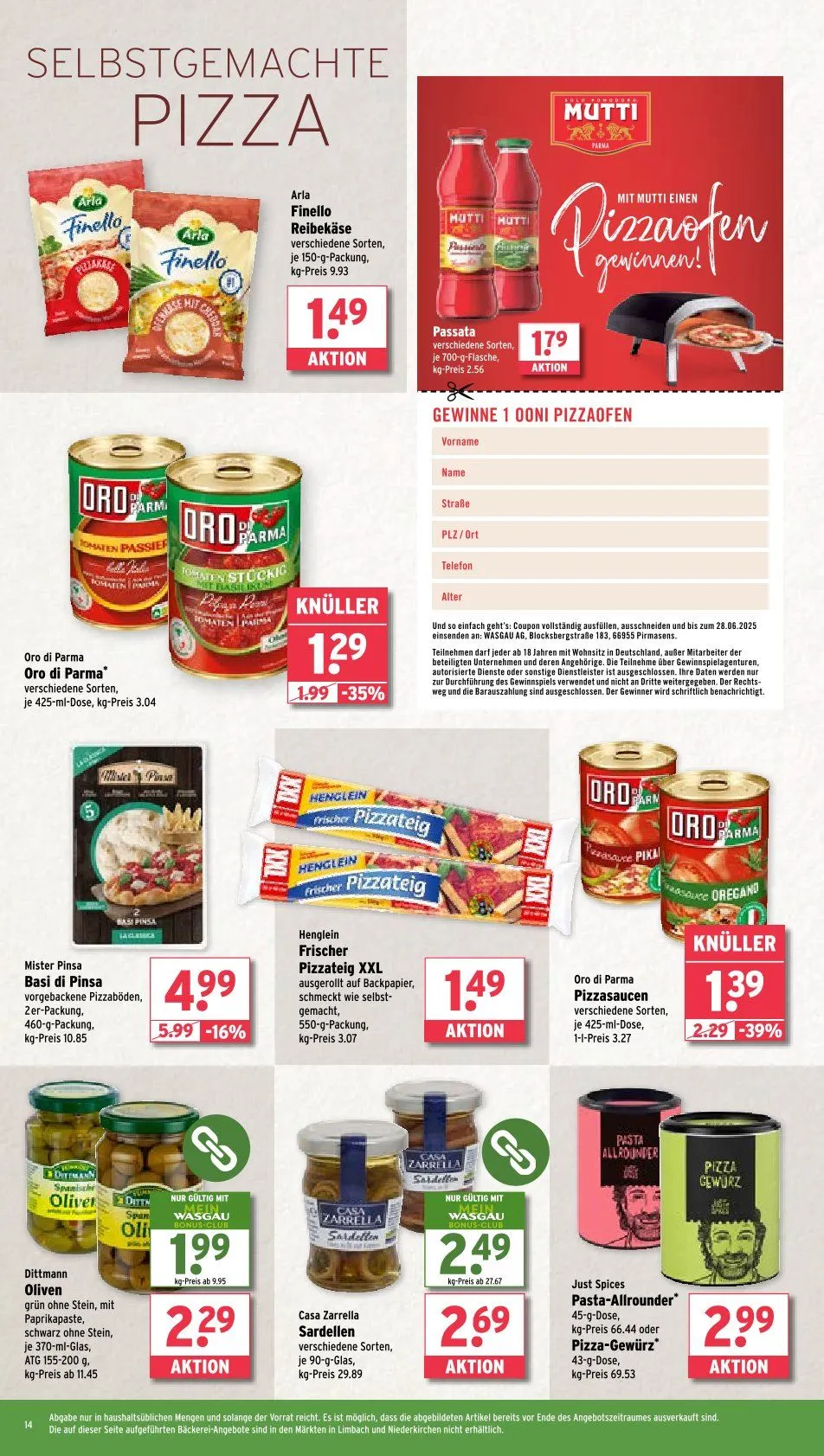 Wasgau Prospekt von 16. Juni bis 21. Juni 2025 - Prospekt seite 11
