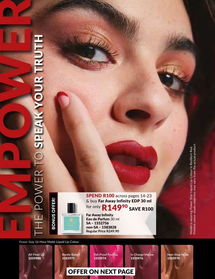 Avon Sales from 1 August to 31 August 2025 - Catalogue Page 14
