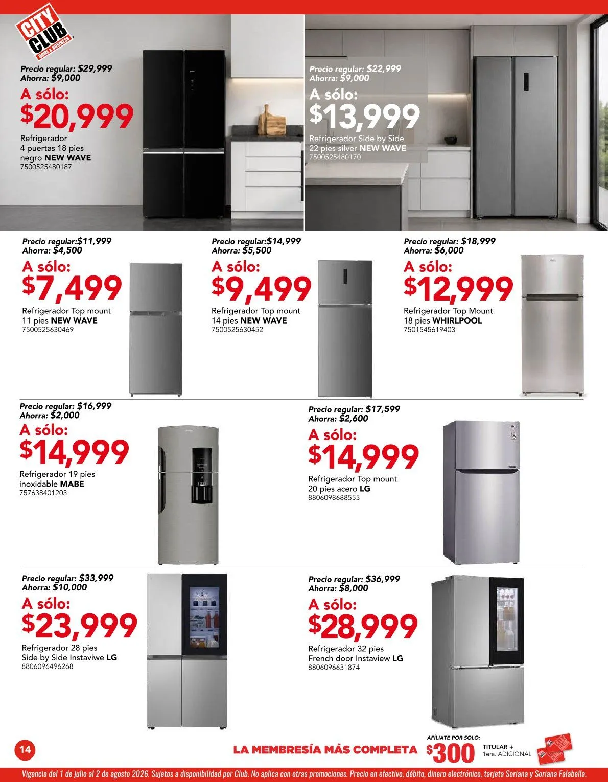 Catálogo de City Club Ofertas 1 de julio al 31 de julio 2026 - Pagina 14