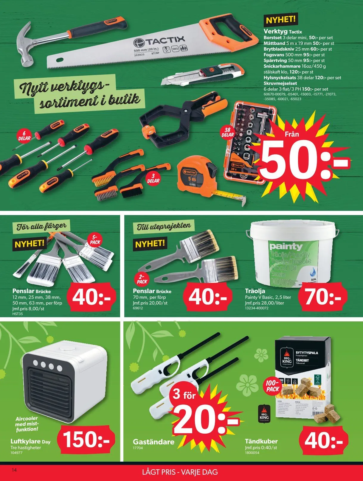 DollarStore erbjudanden från 16 juni till 4 juli 2025 - Reklamblad sidor 14