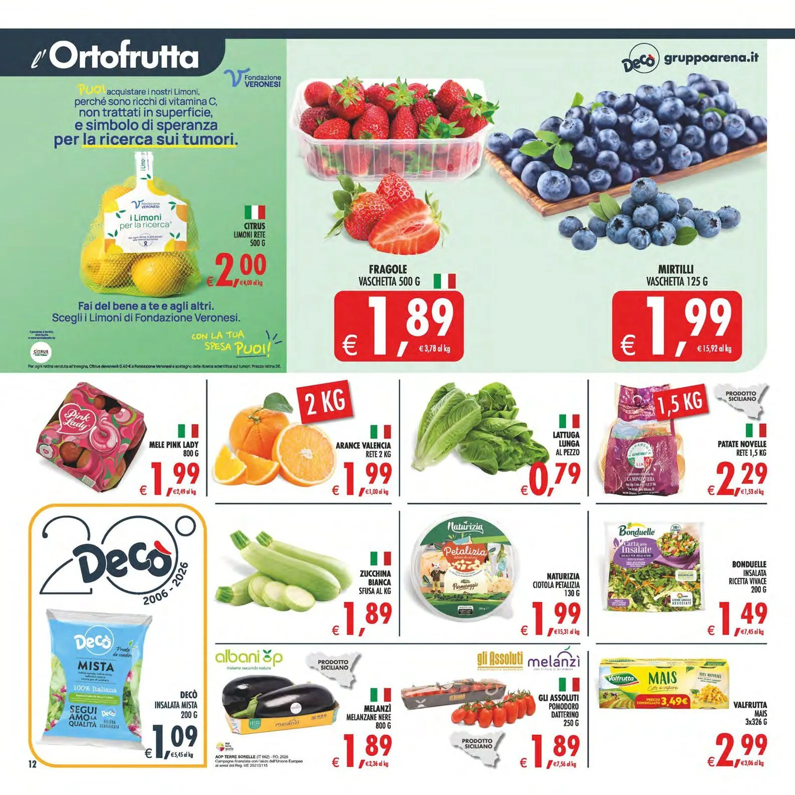 Volantini Deco Supermercati da 17 aprile a 27 aprile di 2026 - Pagina del volantino 14