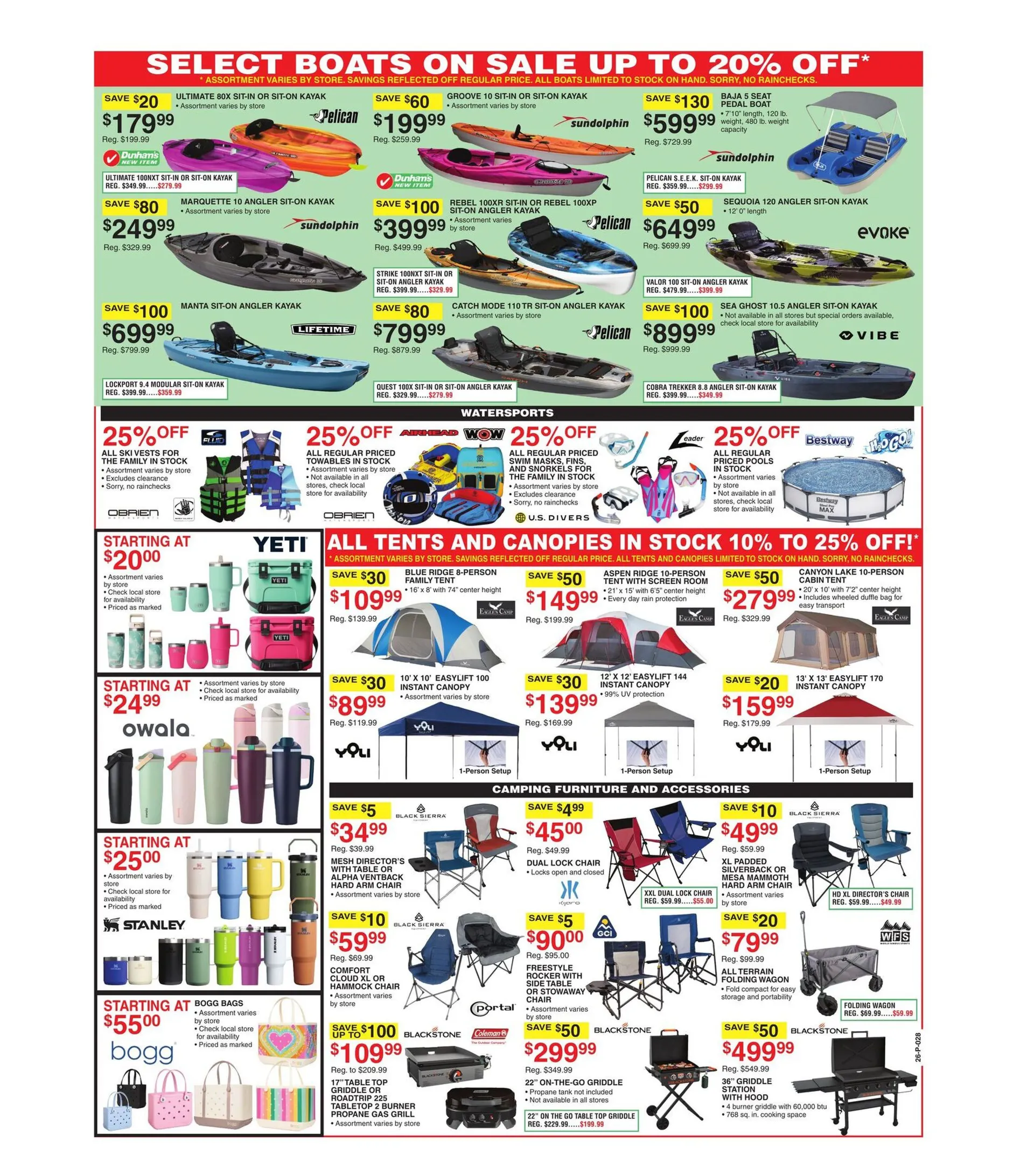Weekly promotion Dunham's Sports Sales spanning from July 18 to July 23 2026 - Page 14 for Catalogue 365