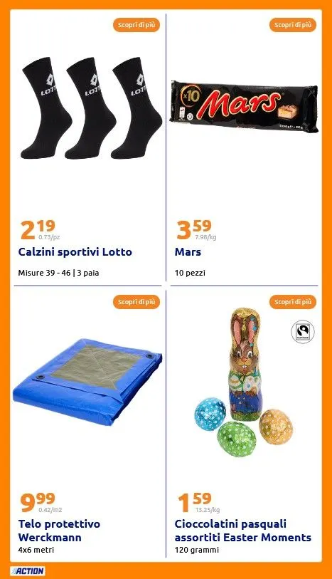 Action Volantino da 16 aprile a 22 aprile di 2025 - Pagina del volantino 14