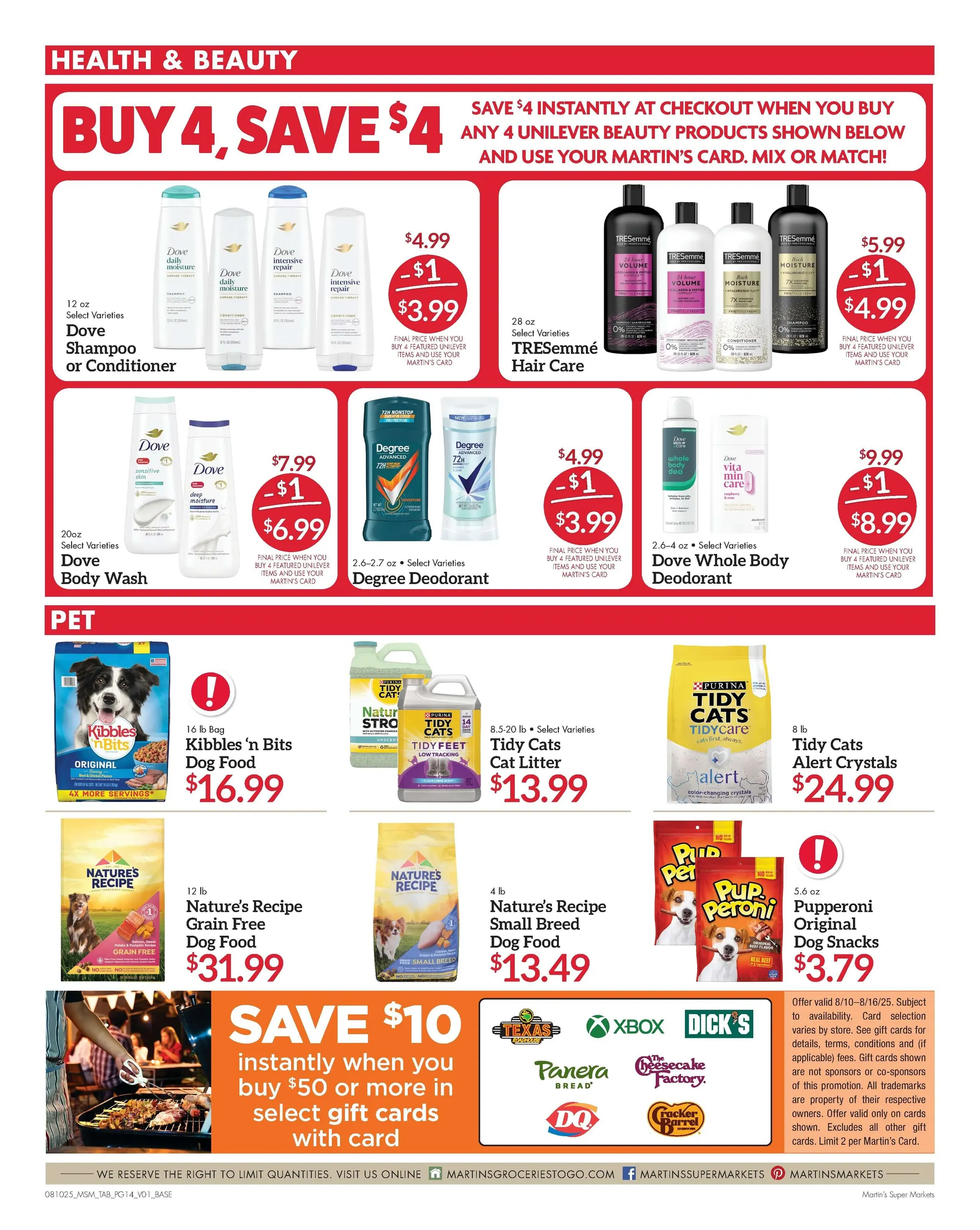 Weekly ad Martin’s weekly ads from August 10 to August 16 2025 - Page 14