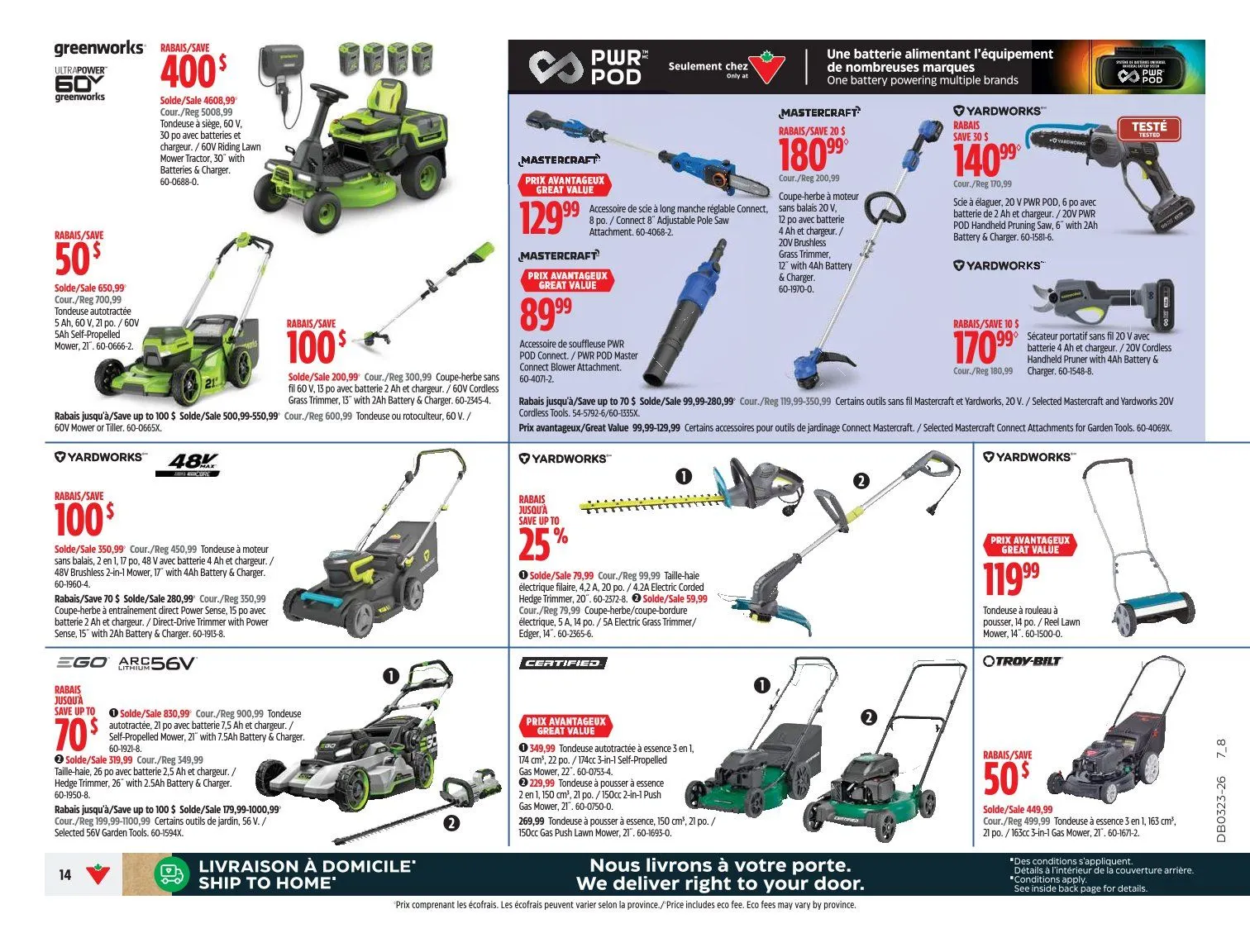 Canadian Tire Sales from June 4 to June 11 2026 - flyer page 14