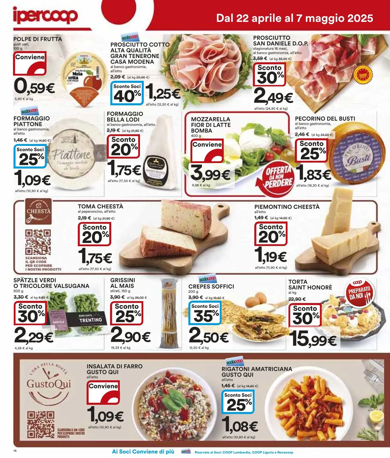 Ipercoop Volantino da 22 aprile a 7 maggio di 2025 - Pagina del volantino 14