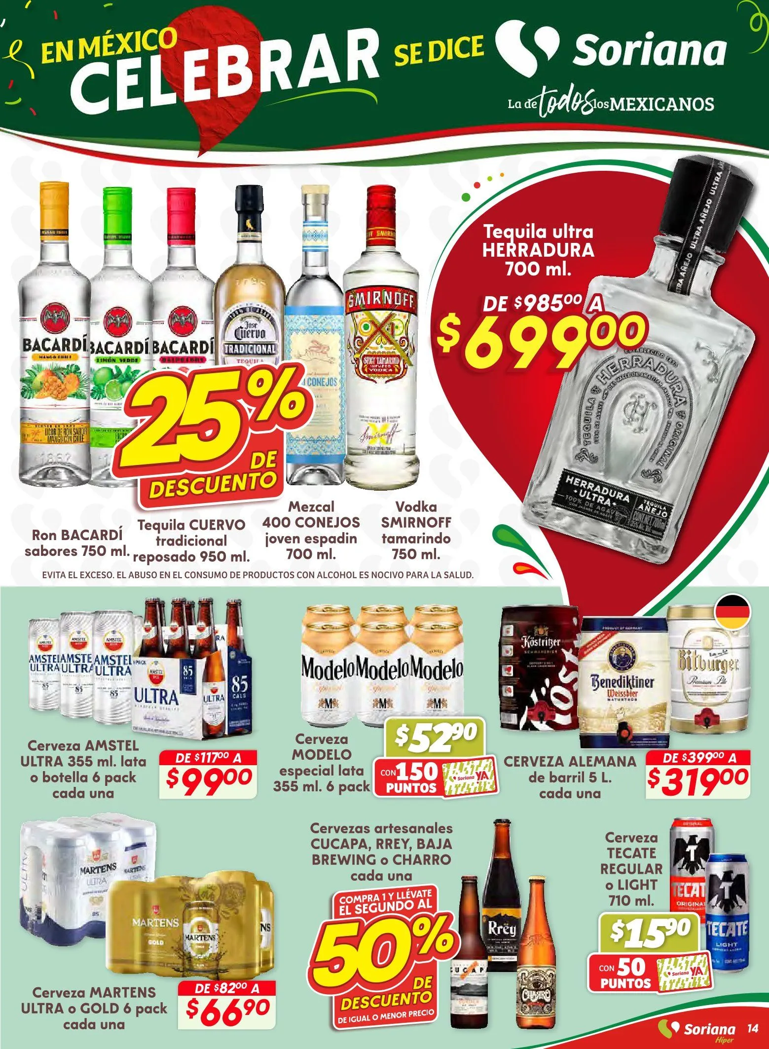 Catálogo de Soriana Ofertas 28 de agosto al 10 de septiembre 2025 - Pagina 14