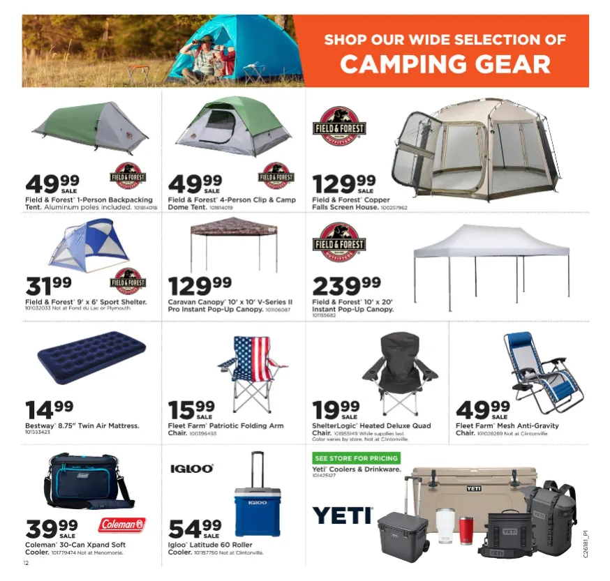 Weekly promotion Fleet Farm Sales spanning from April 27 to May 3 2026 - Page 14 for Catalogue 365