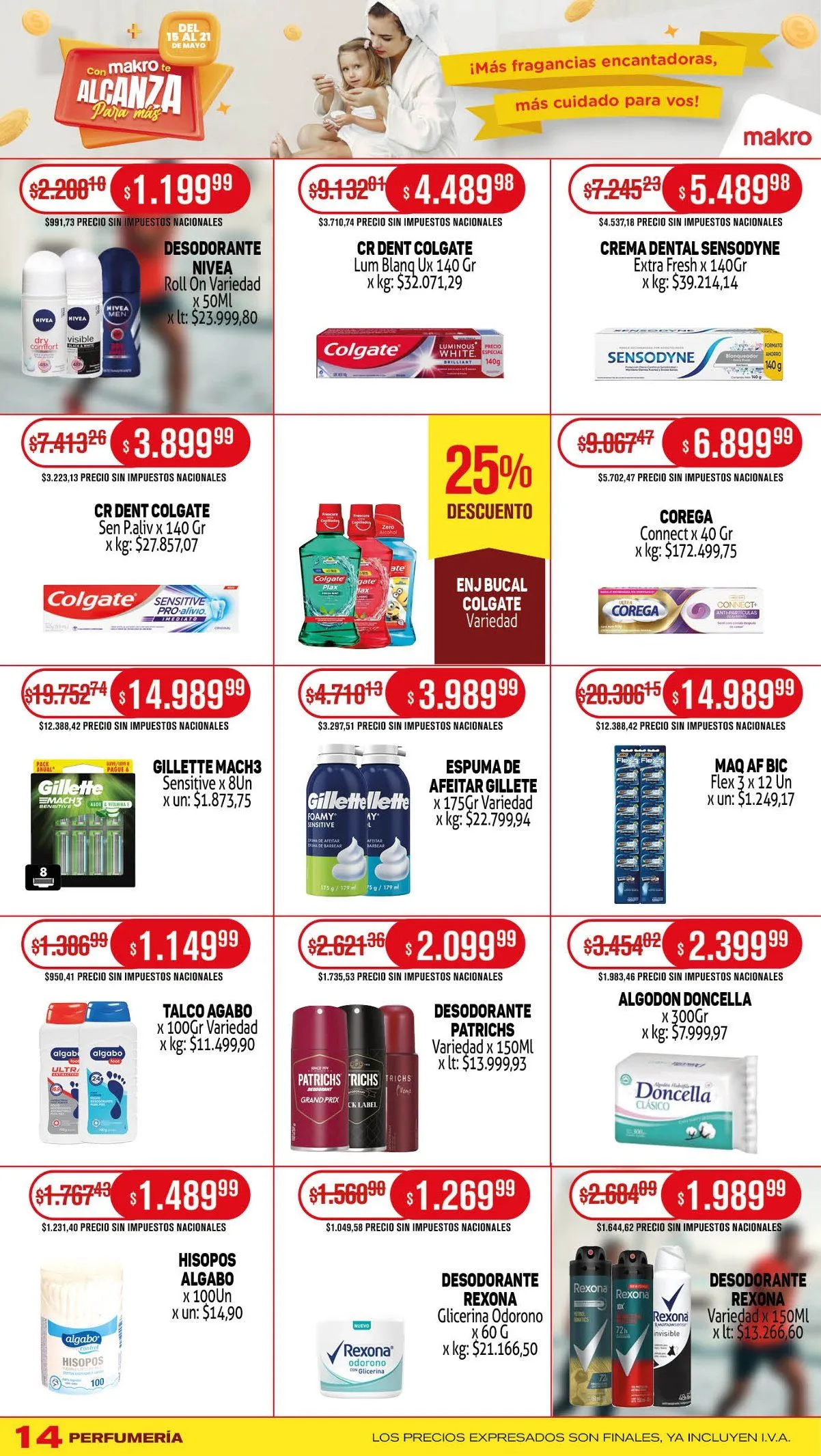 Ofertas de Ofertas Makro 15 de mayo al 21 de mayo 2025 - Página 14 del catálogo