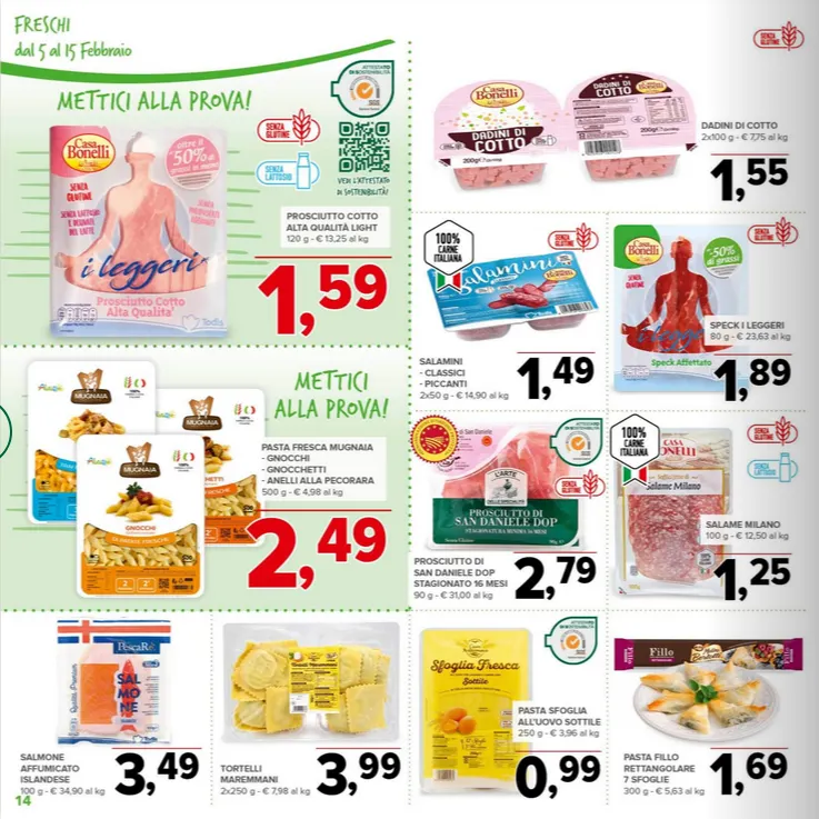  Volantini Todis da 5 febbraio a 15 febbraio di 2026 - Pagina del volantino 14