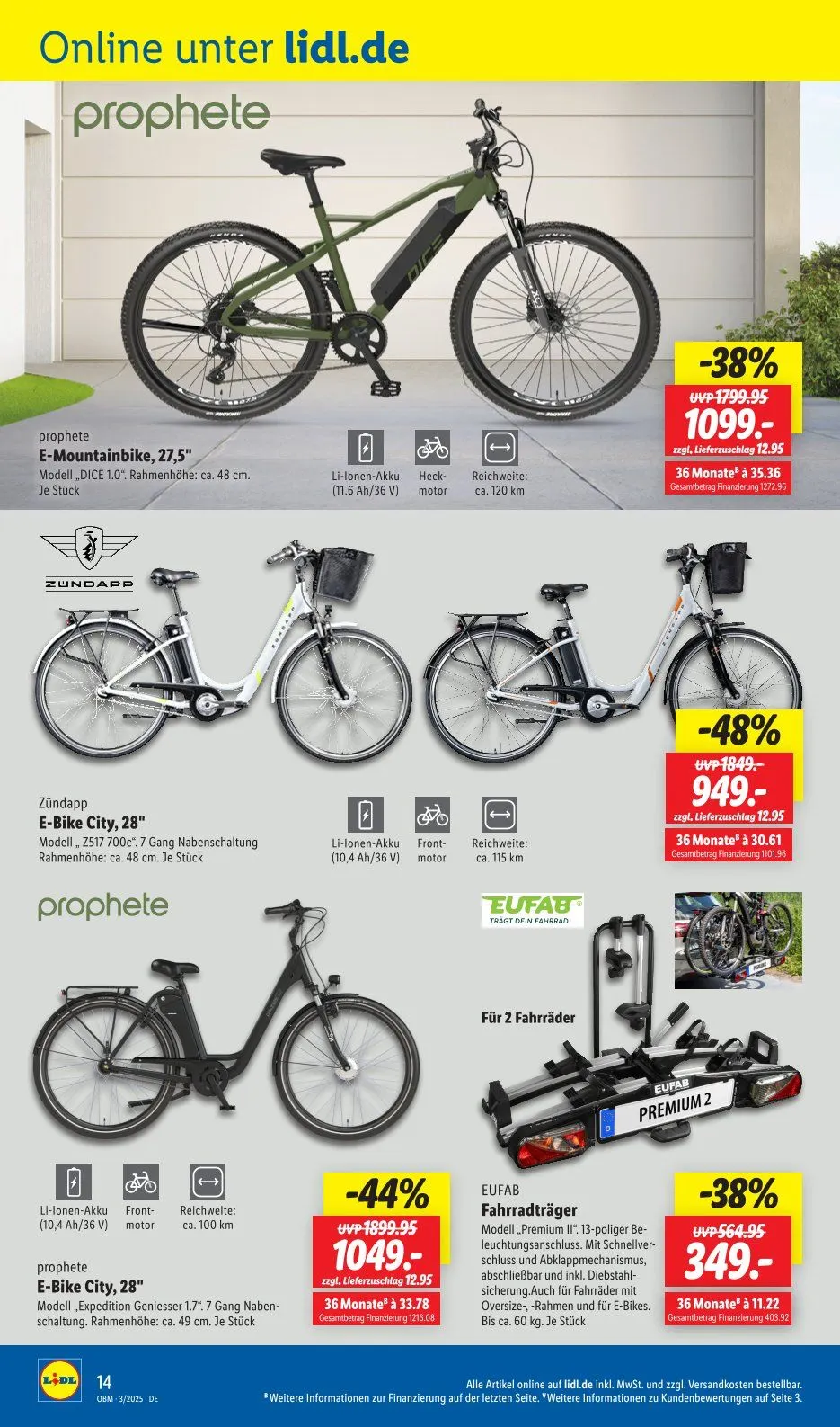 Lidl Prospekt von 5. März bis 31. März 2025 - Prospekt seite 14