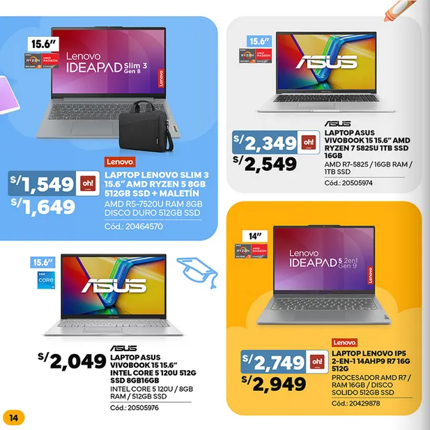 Catalogo de Plaza Vea Ofertas 2 de febrero al 15 de febrero 2026 - Pag 14