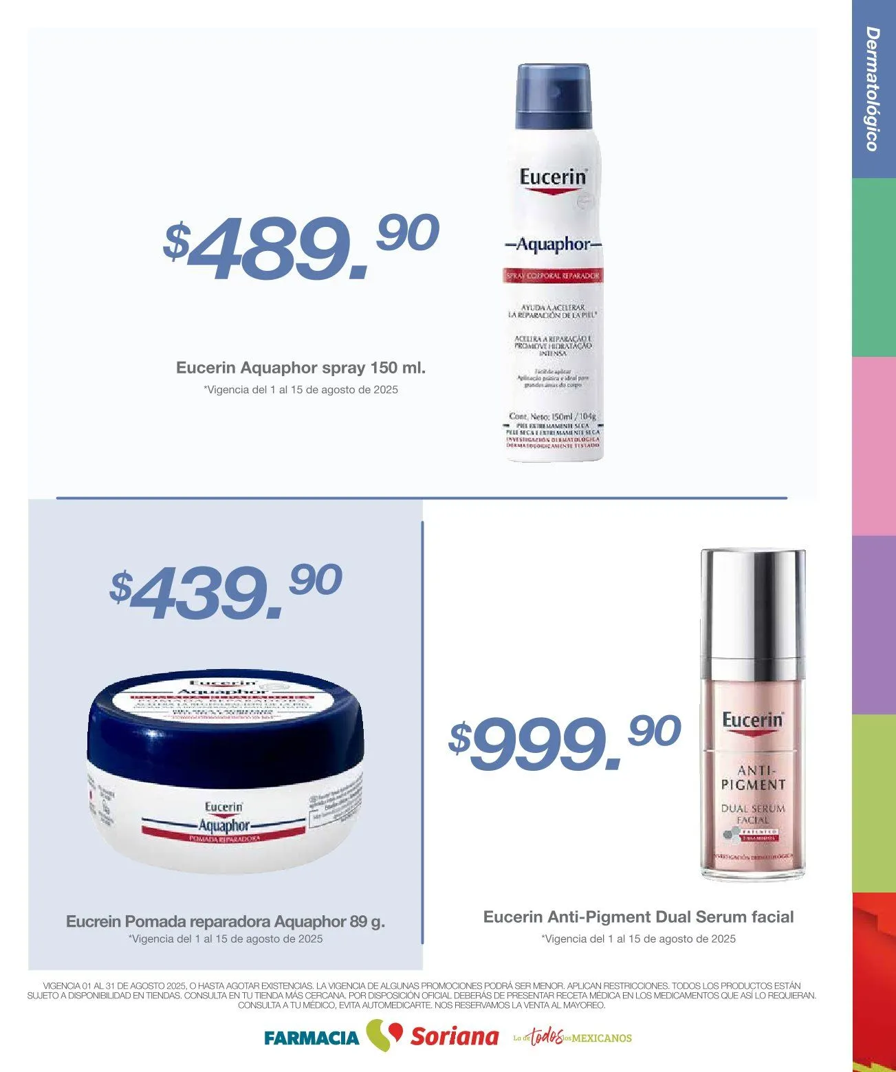 Catálogo de Soriana Ofertas Farmacia del Mes 1 de agosto al 31 de agosto 2025 - Pagina 14