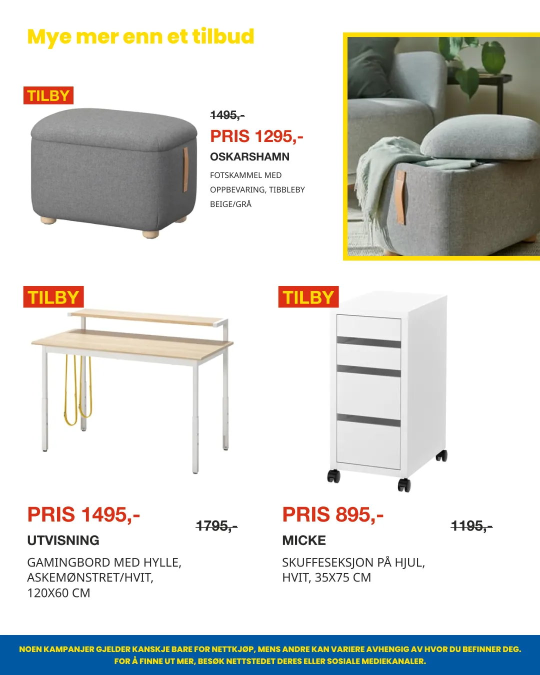 IKEA fra 23. februar til 8. mars 2026 - kundeavisside 15