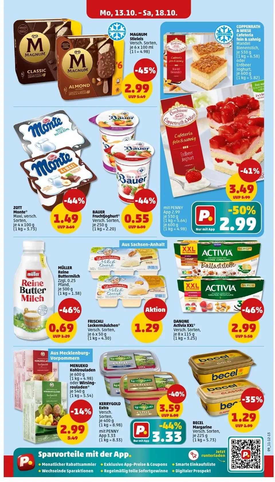 Penny Prospekte von 13. Oktober bis 18. Oktober 2025 - Prospekt seite 13