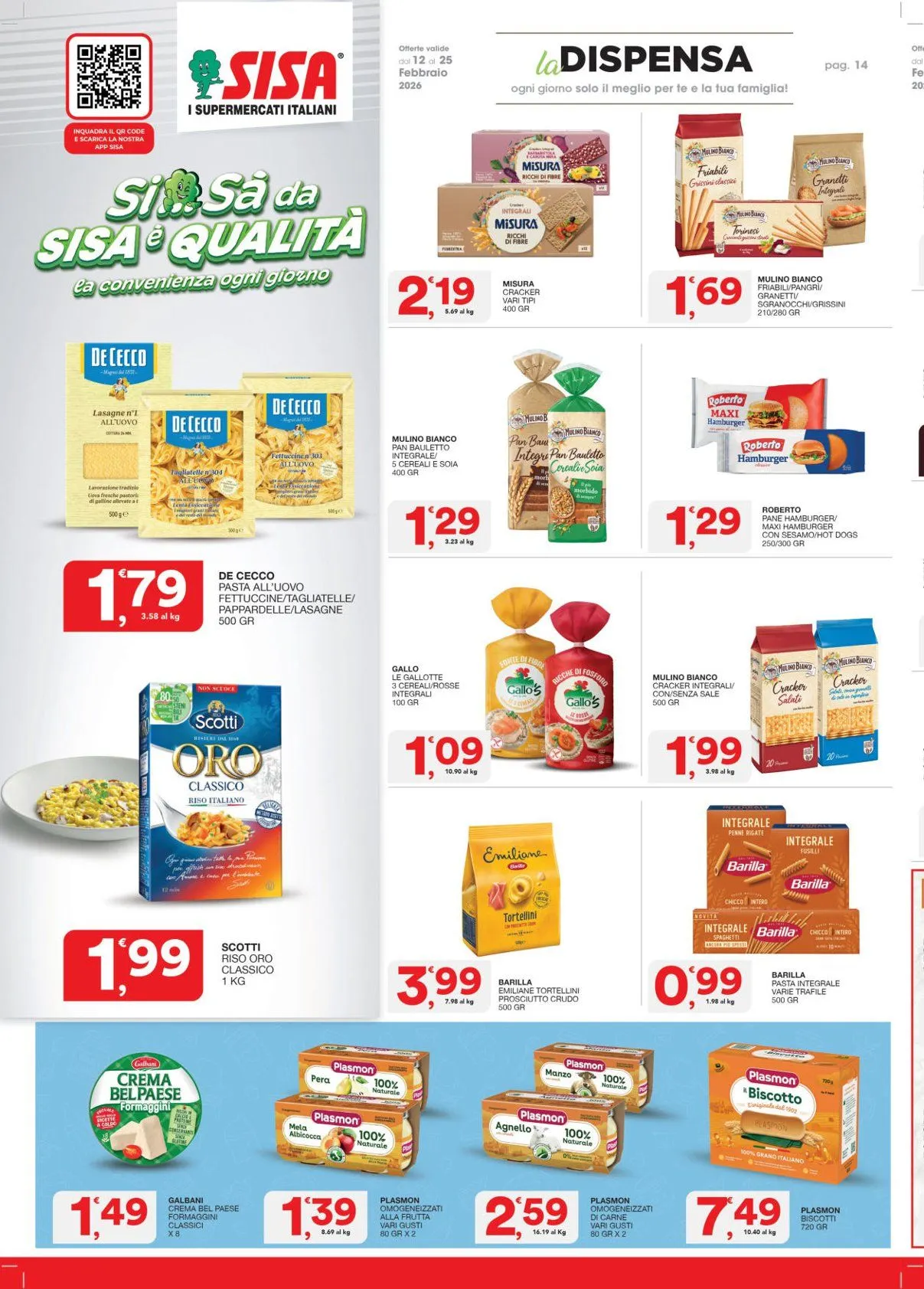 Volantini Sisa da 12 febbraio a 25 febbraio di 2026 - Pagina del volantino 14