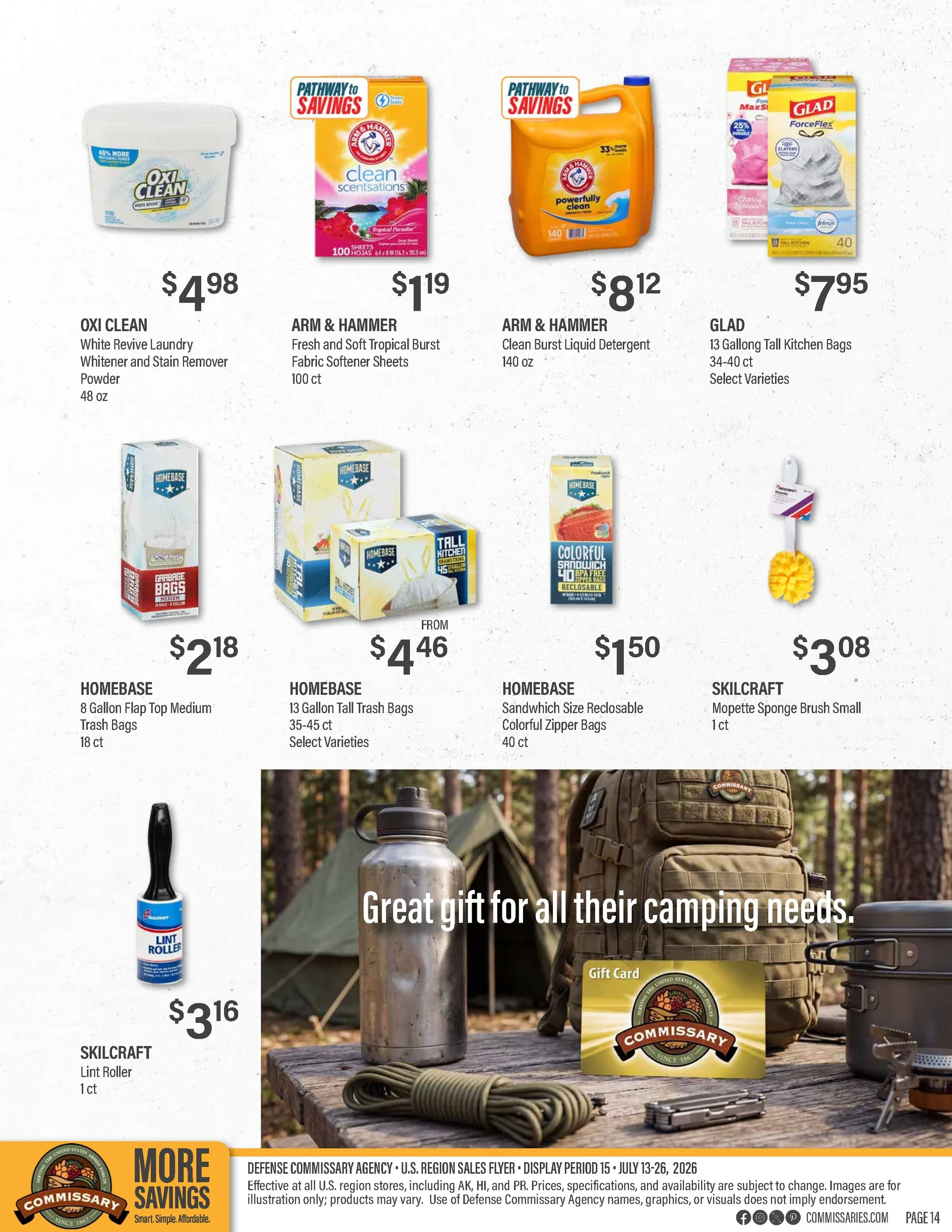 Weekly ad Commissary Sales from July 13 to July 26 2026 - Page 14