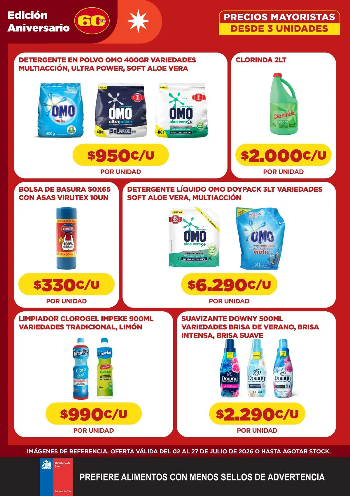 Catálogo de  Comercial Castro Ofertas 2 de julio al 27 de julio 2026 - Página 14