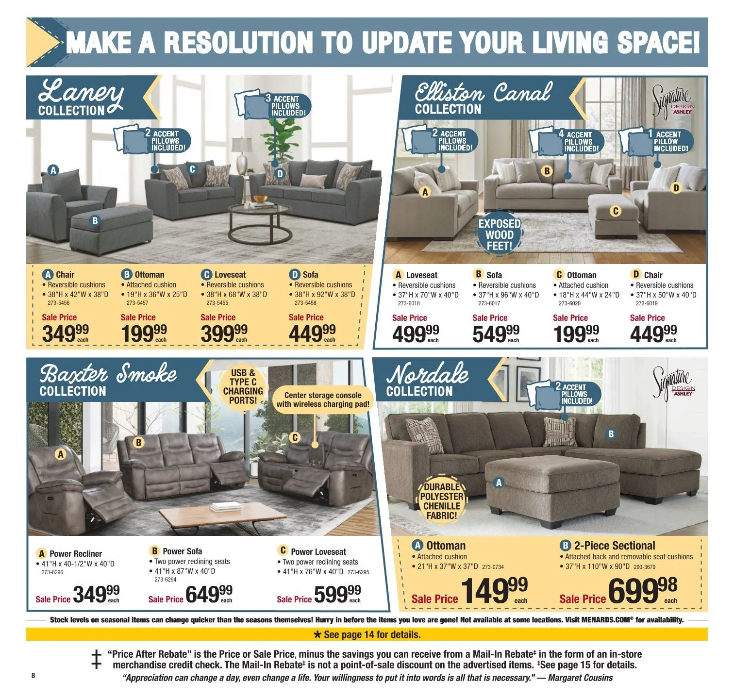 Weekly ad Menards Sales from January 6 to January 12 2025 - Page 14