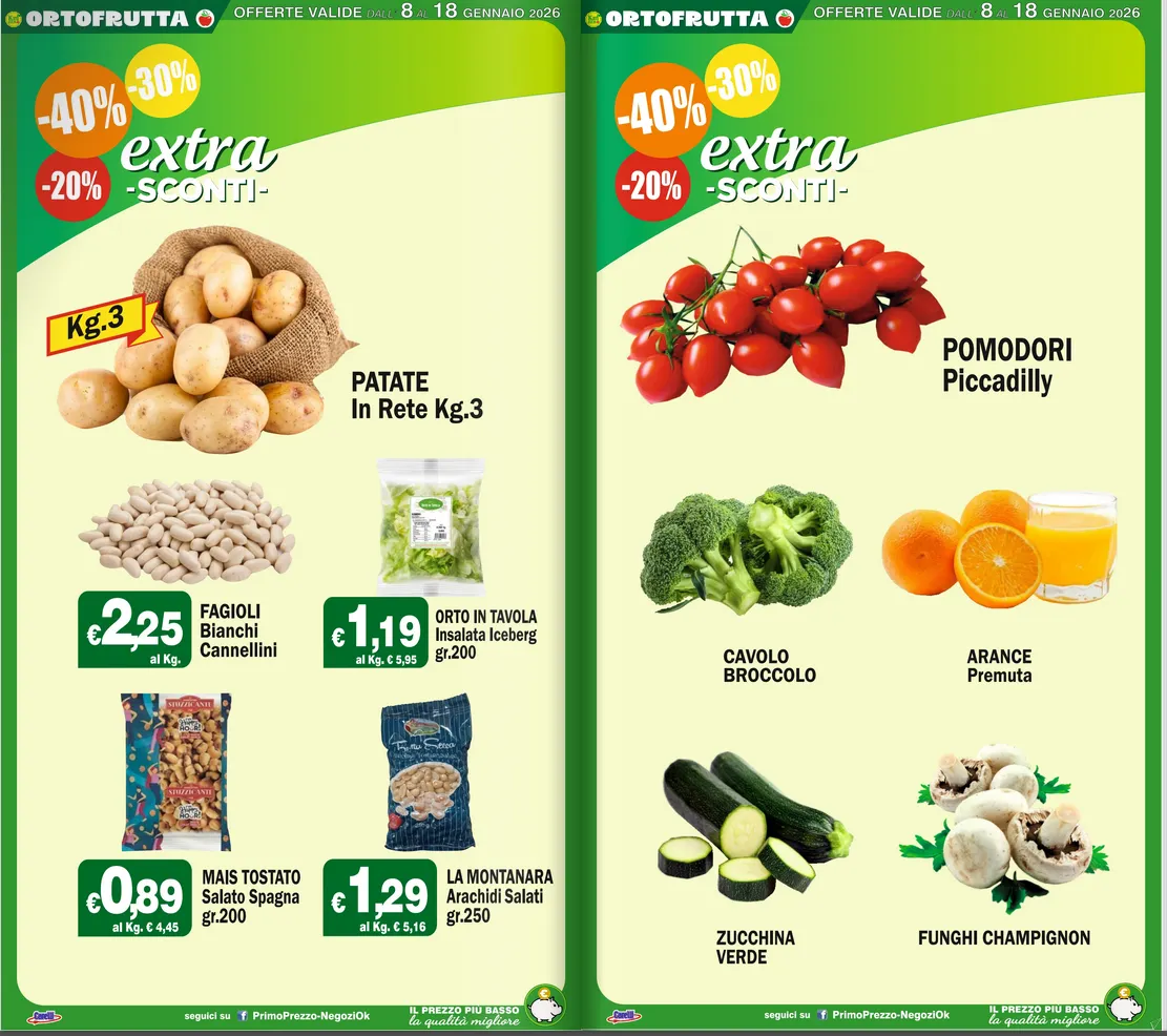 Volantini Primo Prezzo da 8 gennaio a 18 gennaio di 2026 - Pagina del volantino 14