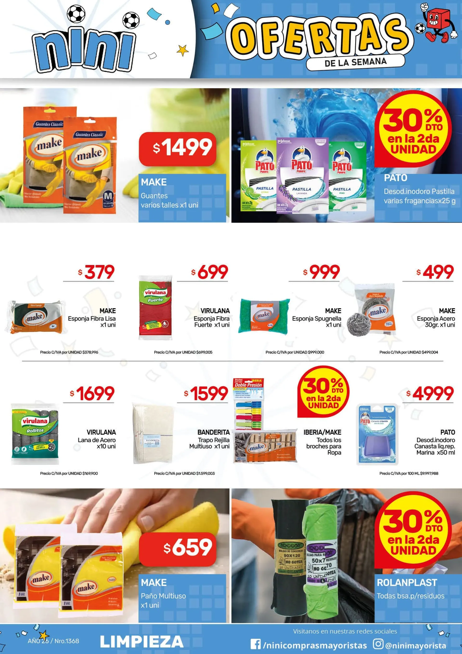 Ofertas de Nini Mayorista Ofertas 13 de julio al 19 de julio 2026 - Página 14 del catálogo