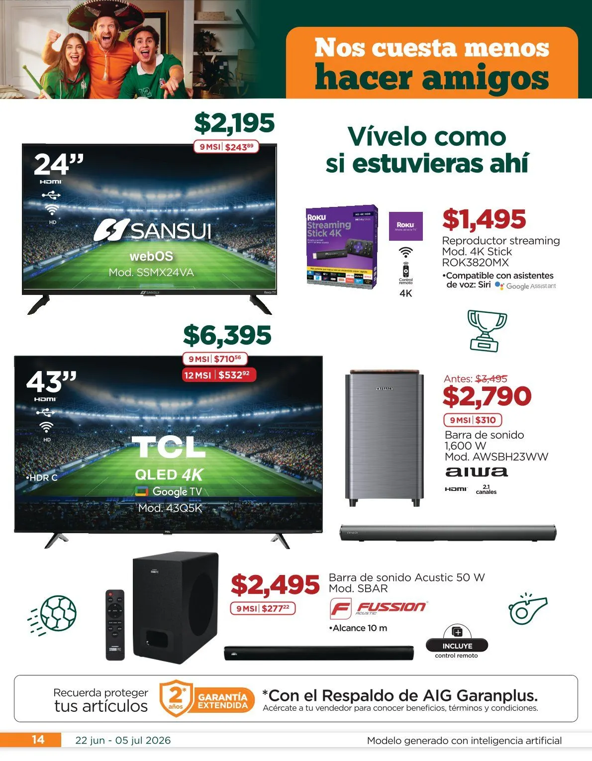 Catálogo de Chedraui Ofertas 22 de junio al 5 de julio 2026 - Pagina 14