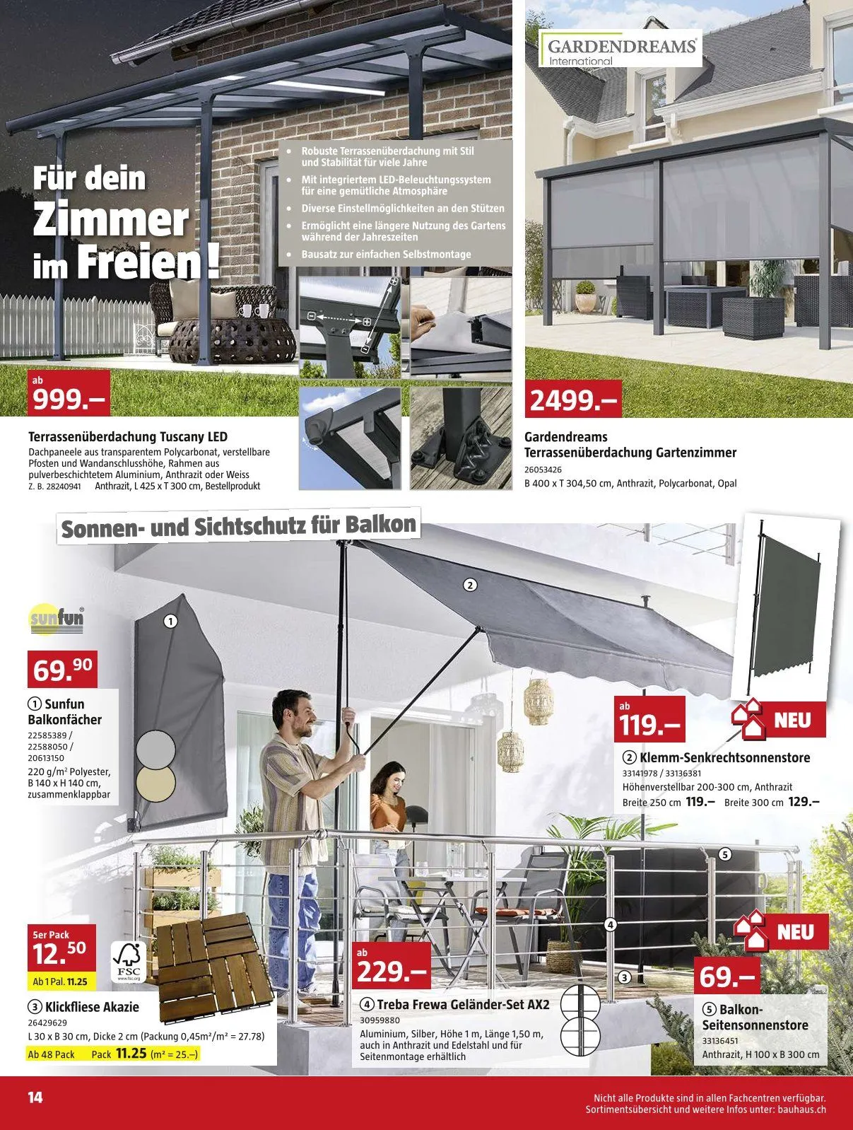 Bauhaus von 25. Mai bis 28. Juni 2026 - Prospekt seite 14