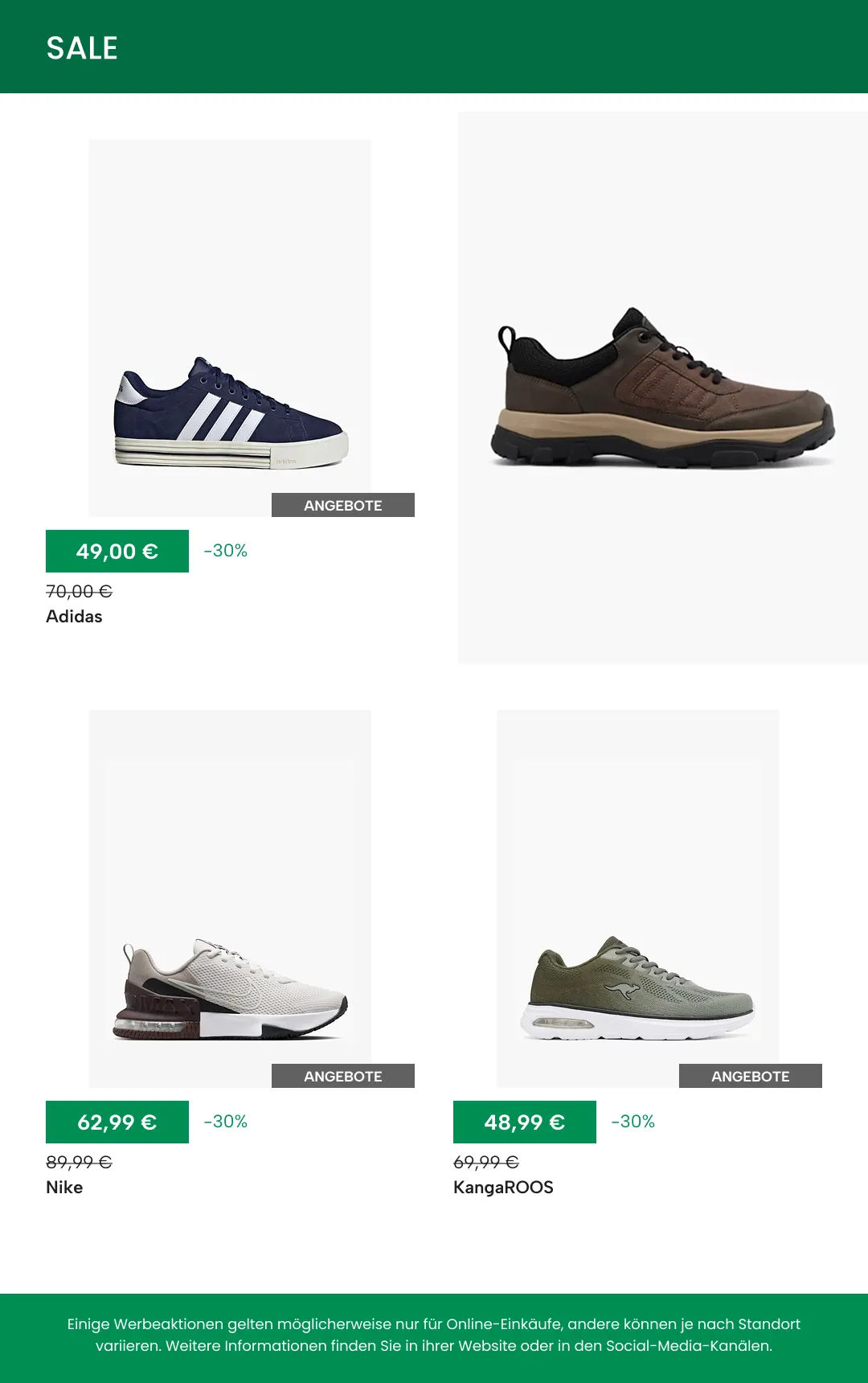  Deichmann Angebote von 17. Dezember bis 6. Januar 2026 - Prospekt seite 14