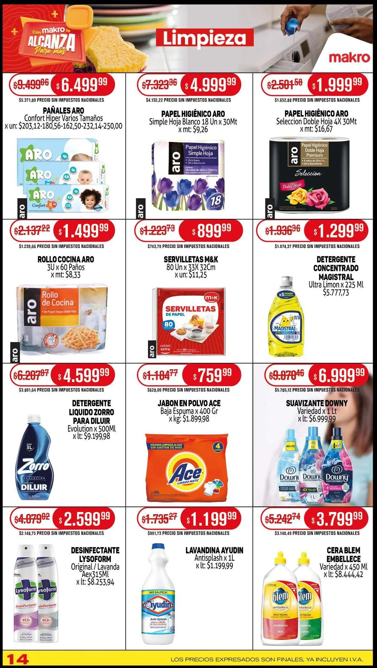 Ofertas de Ofertas Makro 2 de octubre al 9 de octubre 2025 - Página 14 del catálogo