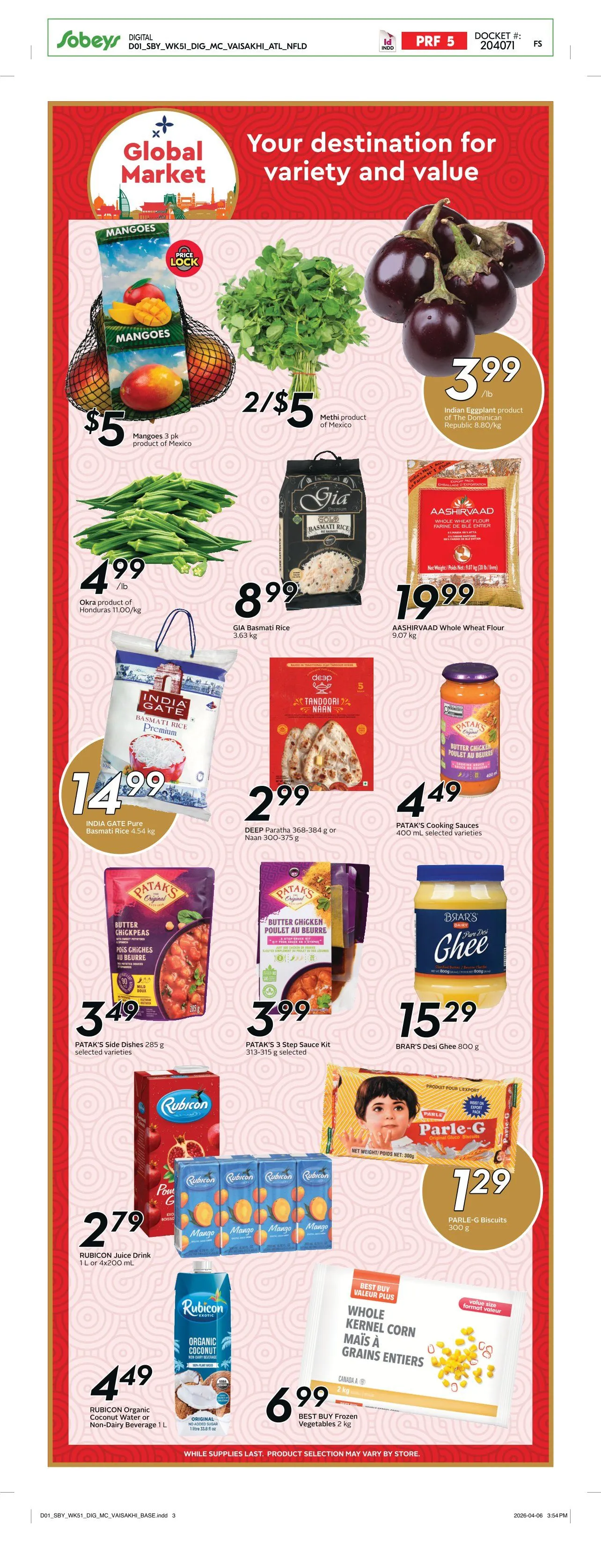 Sobeys Sales from April 16 to April 22 2026 - flyer page 14