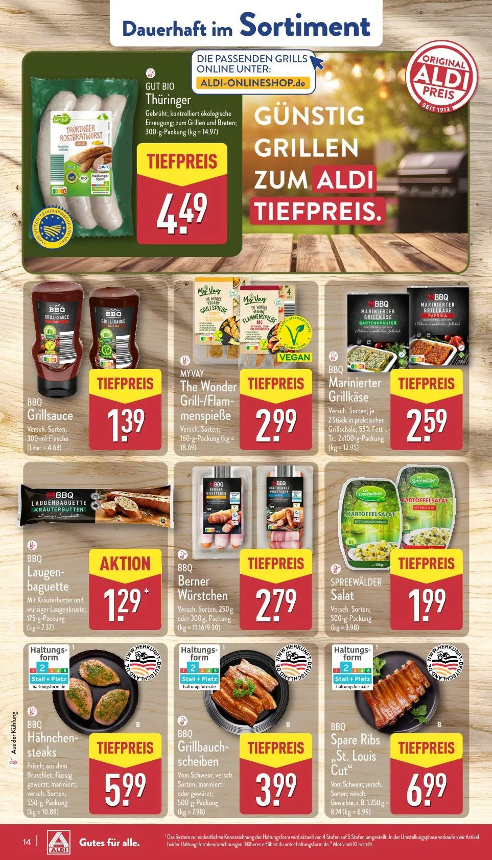 ALDI Aktuell Angebote von 14. April bis 19. April 2025 - Prospekt seite 49
