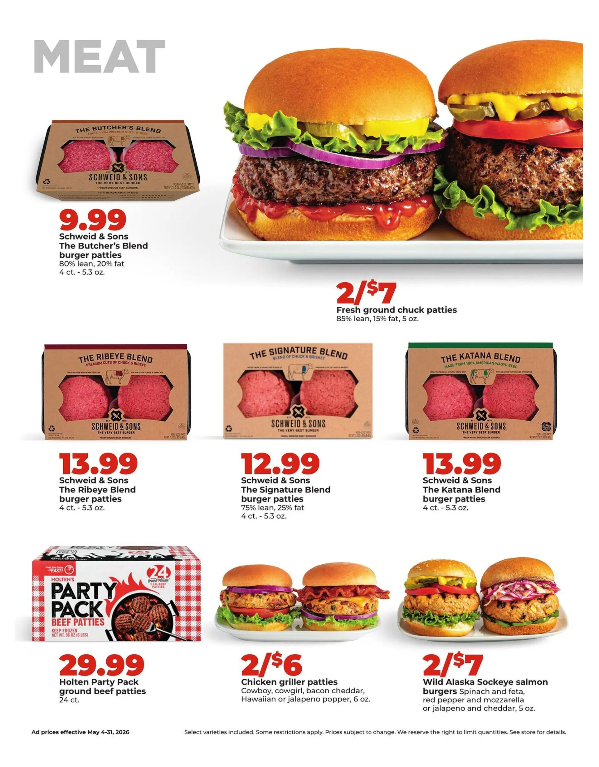 Weekly promotion HyVee weekly ads spanning from May 4 to May 31 2026 - Page 14 for Catalogue 365
