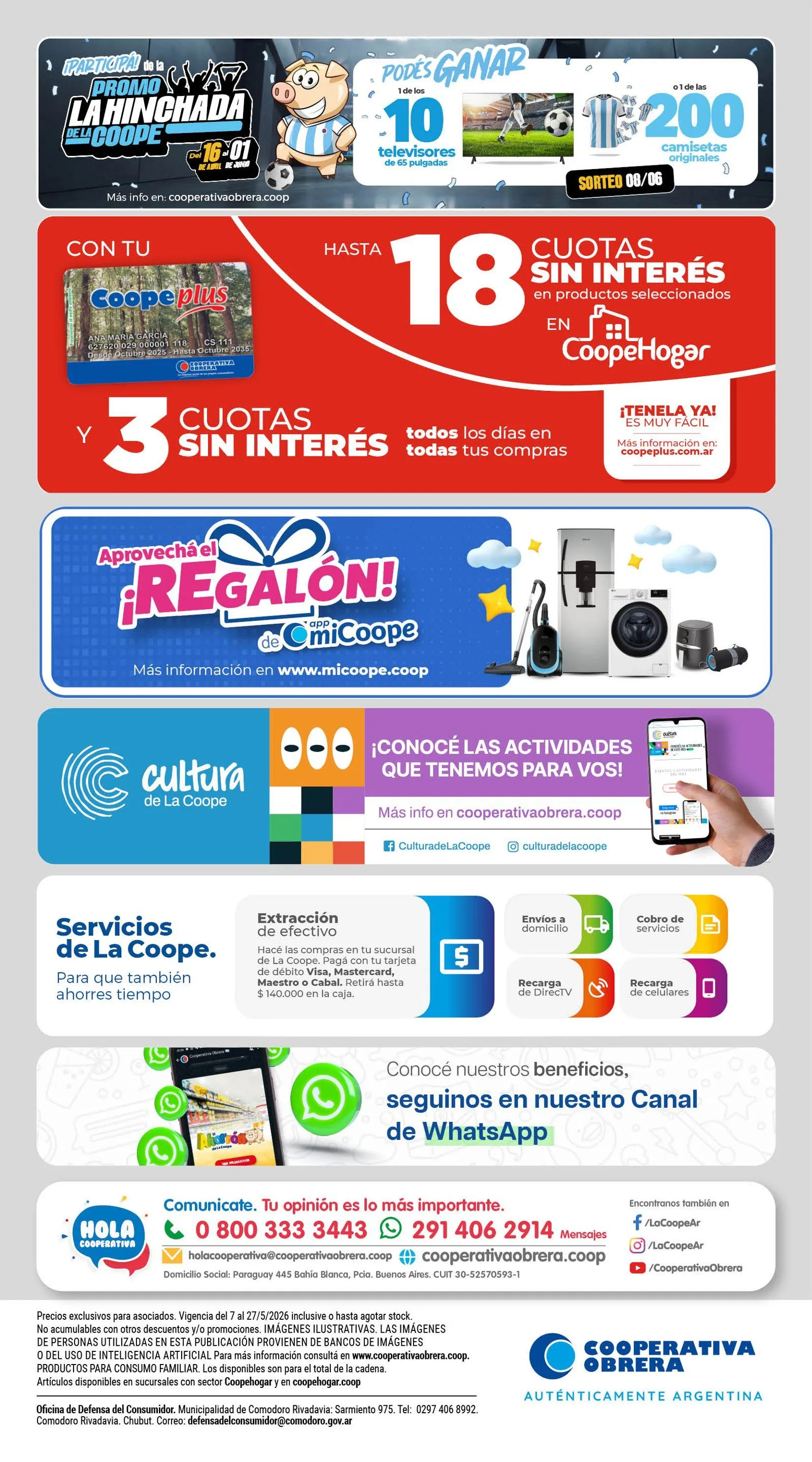 Ofertas de Ofertas Cooperativa Obrera 7 de mayo al 27 de mayo 2026 - Página 14 del catálogo
