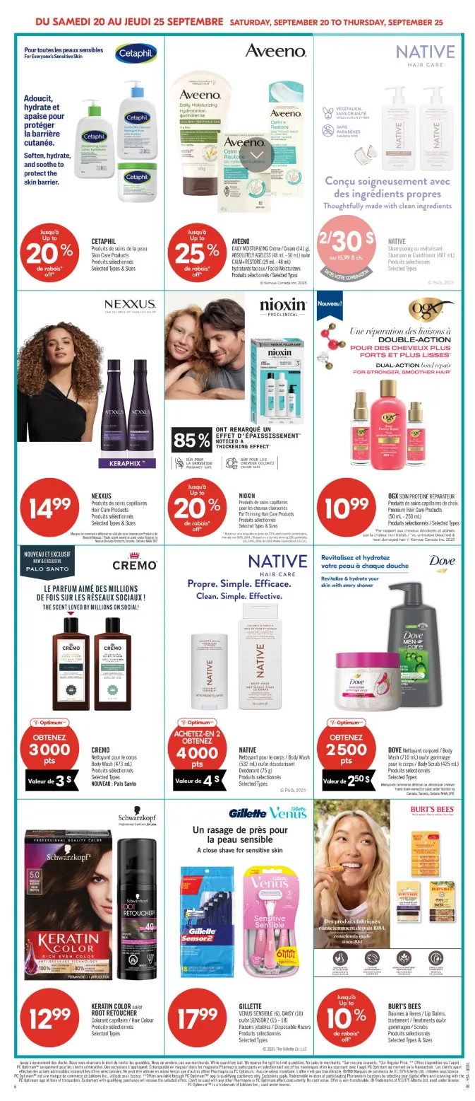 Pharmaprix flyers from September 20 to September 25 2025 - flyer page 14