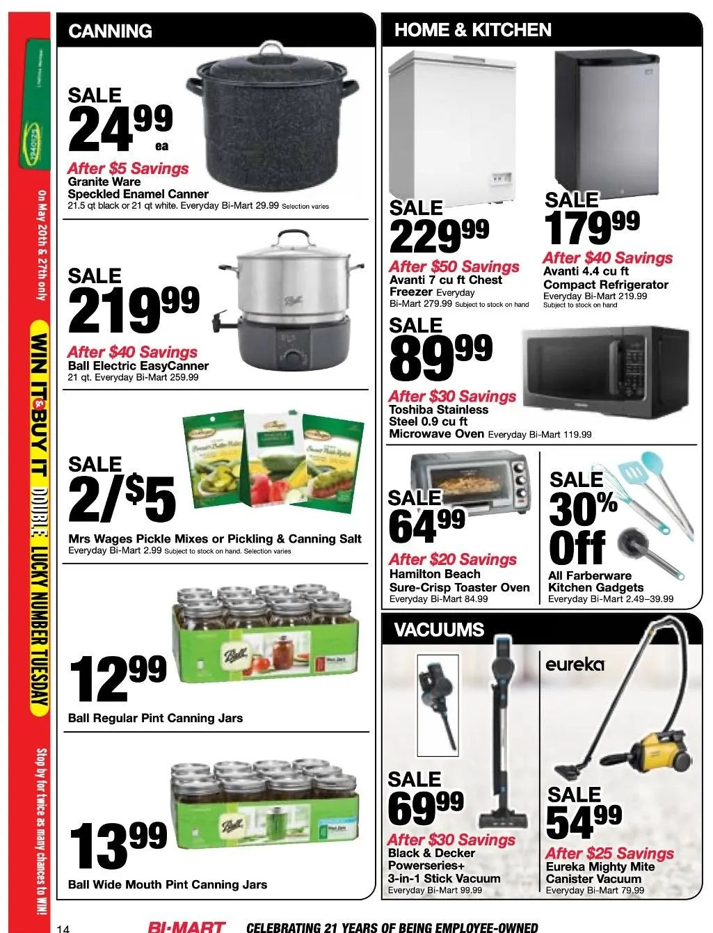 Weekly ad Bi-Mart Sales from May 20 to June 3 2025 - Page 14