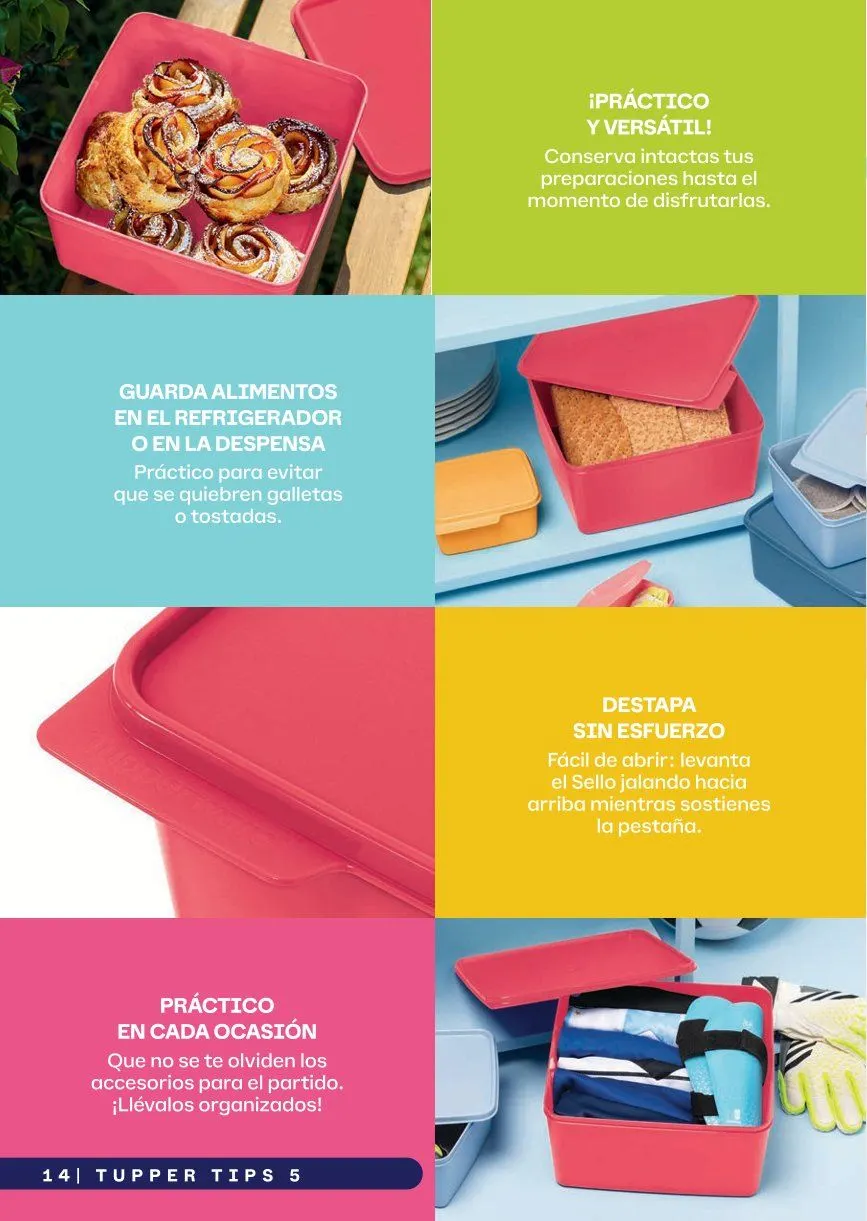 Catálogo de Tupperware Ofertas 17 de abril al 20 de mayo 2026 - Pagina 14