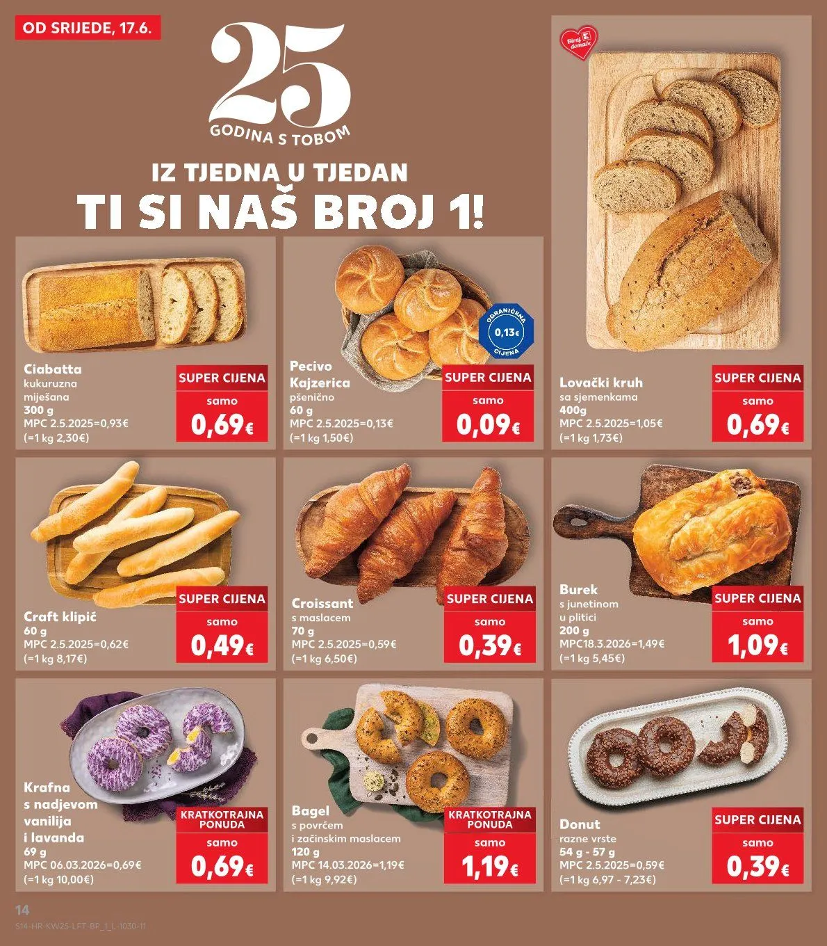 Katalog Kaufland od 17. lipnja do 23. lipnja 2026. - Pregled Stranica 14