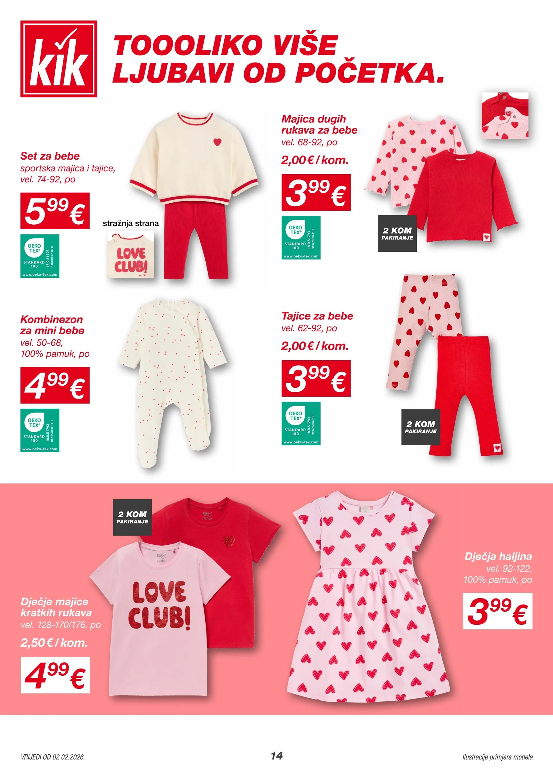 Katalog Najnovije ponude trgovine Kik od 30. siječnja do 28. veljače 2026. - Pregled Stranica 14
