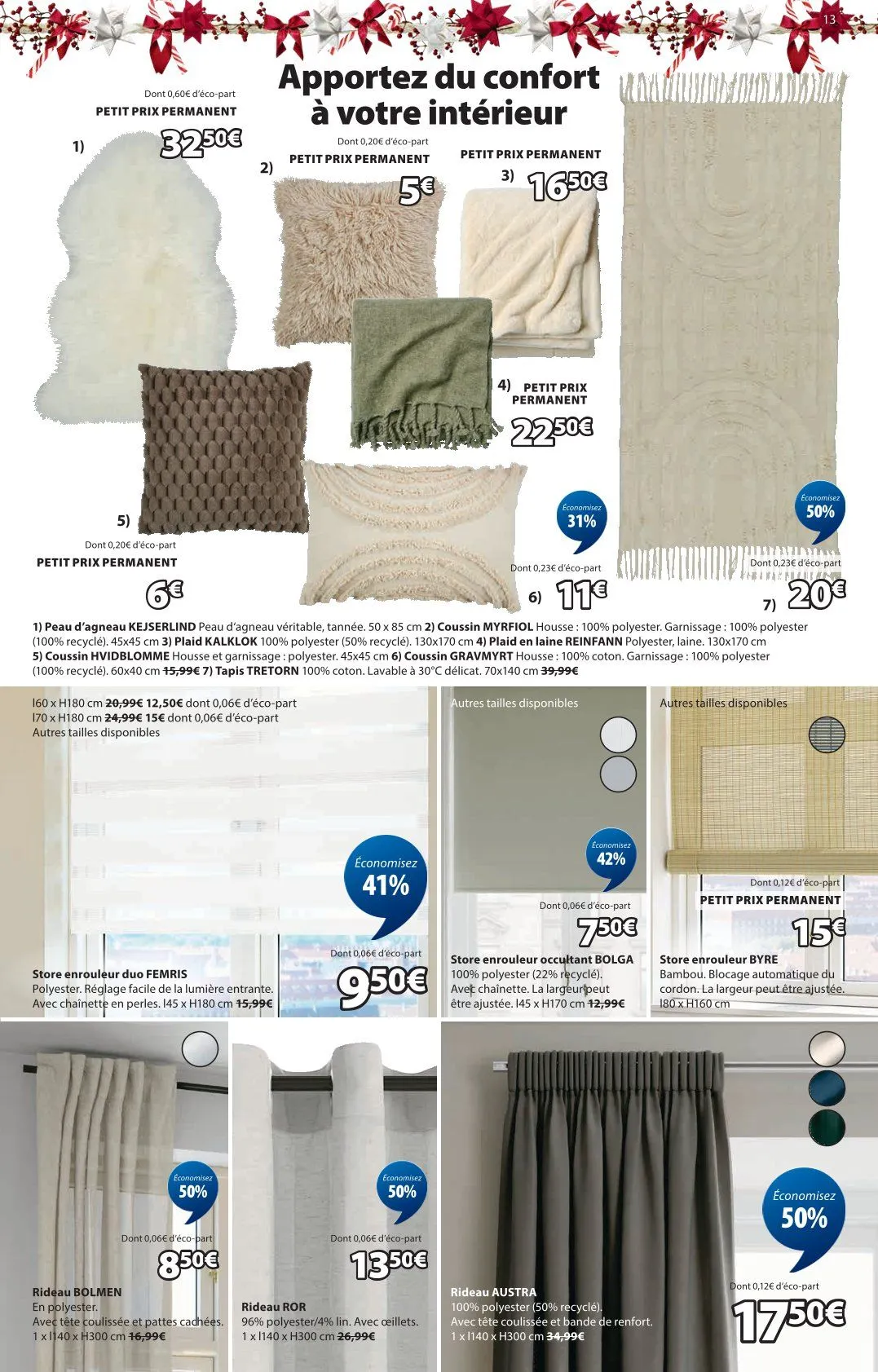 JYSK Catalogue du 9 décembre au 31 décembre 2025 - Catalogue page 13