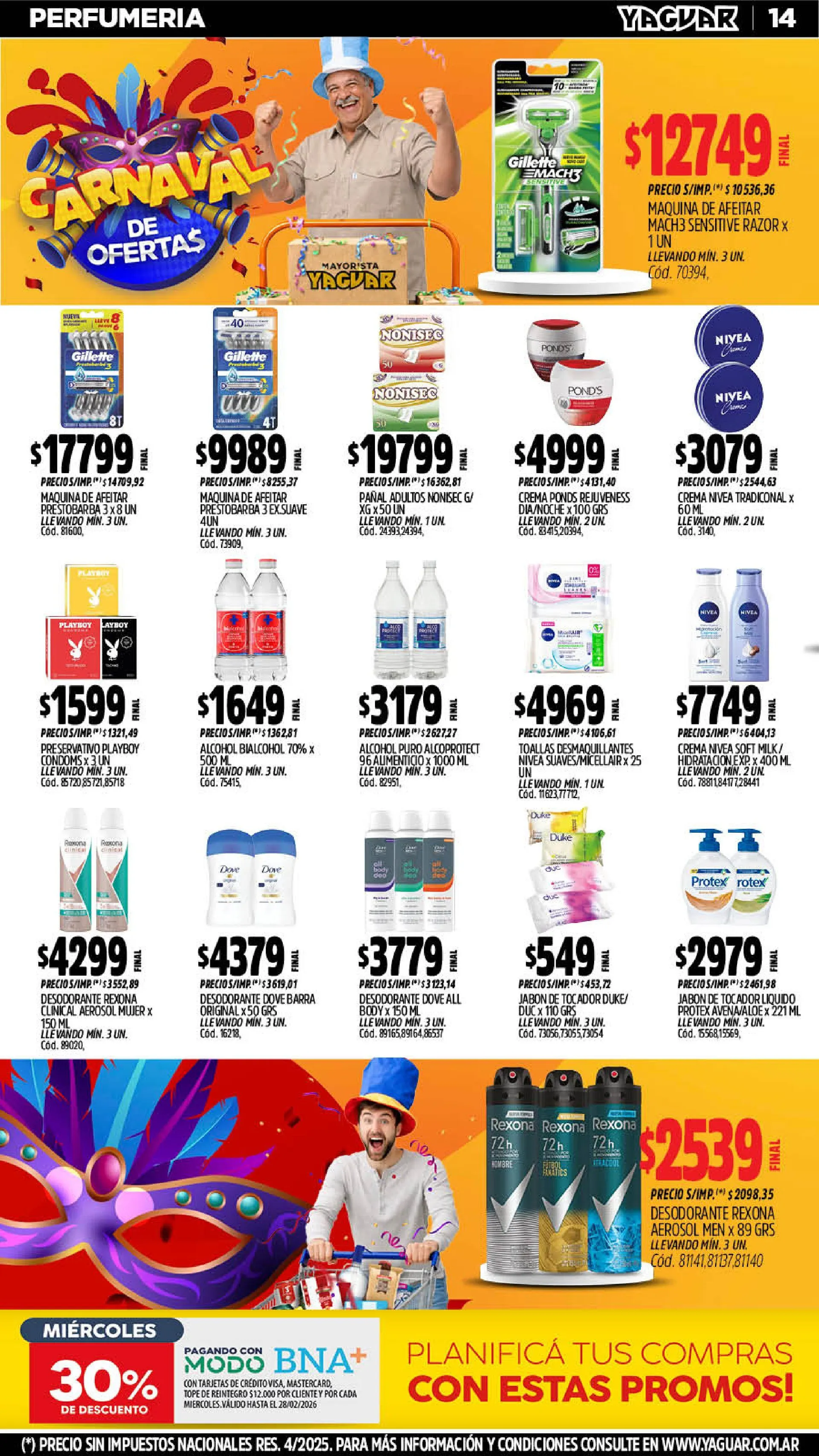 Ofertas de Yaguar Ofertas 9 de febrero al 15 de febrero 2026 - Página 14 del catálogo