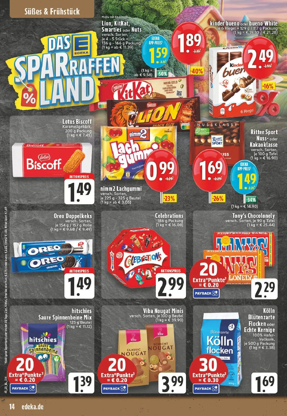 Edeka Prospekte von 5. Oktober bis 10. Oktober 2025 - Prospekt seite 14