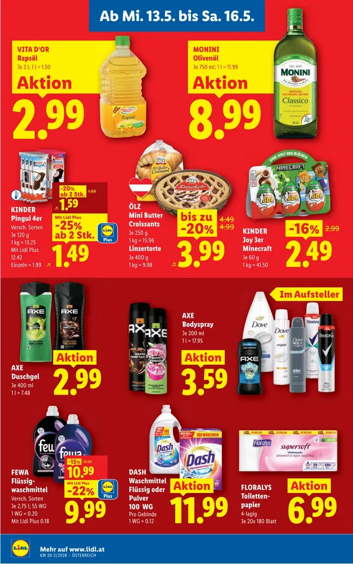 Lidl von 13. Mai bis 16. Mai 2026 - Flugblätt seite  14