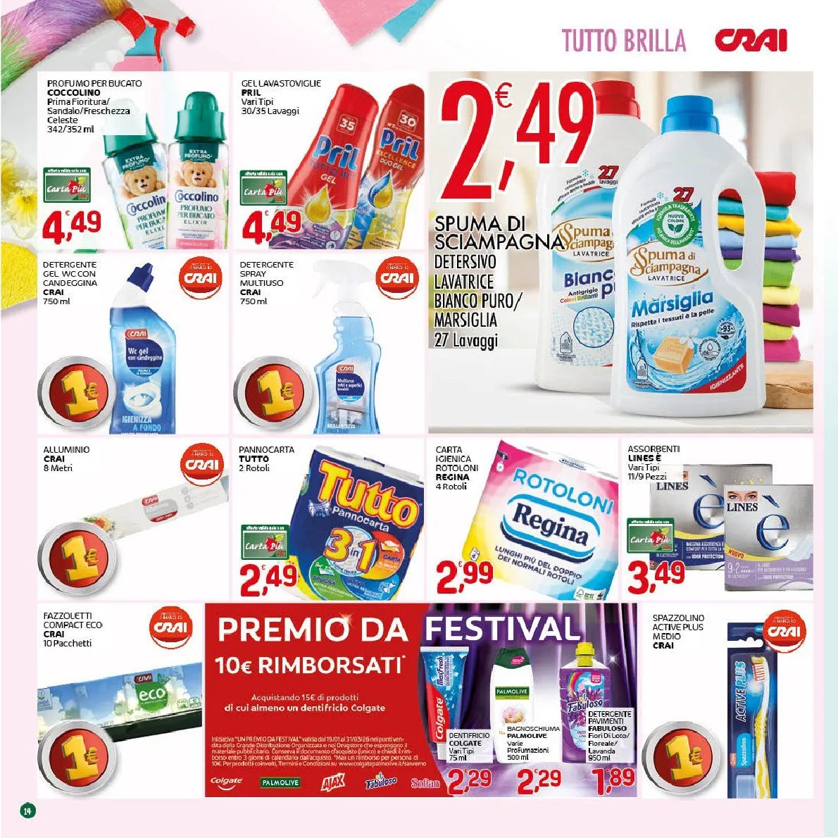 Volantini Crai da 19 febbraio a 1 marzo di 2026 - Pagina del volantino 14