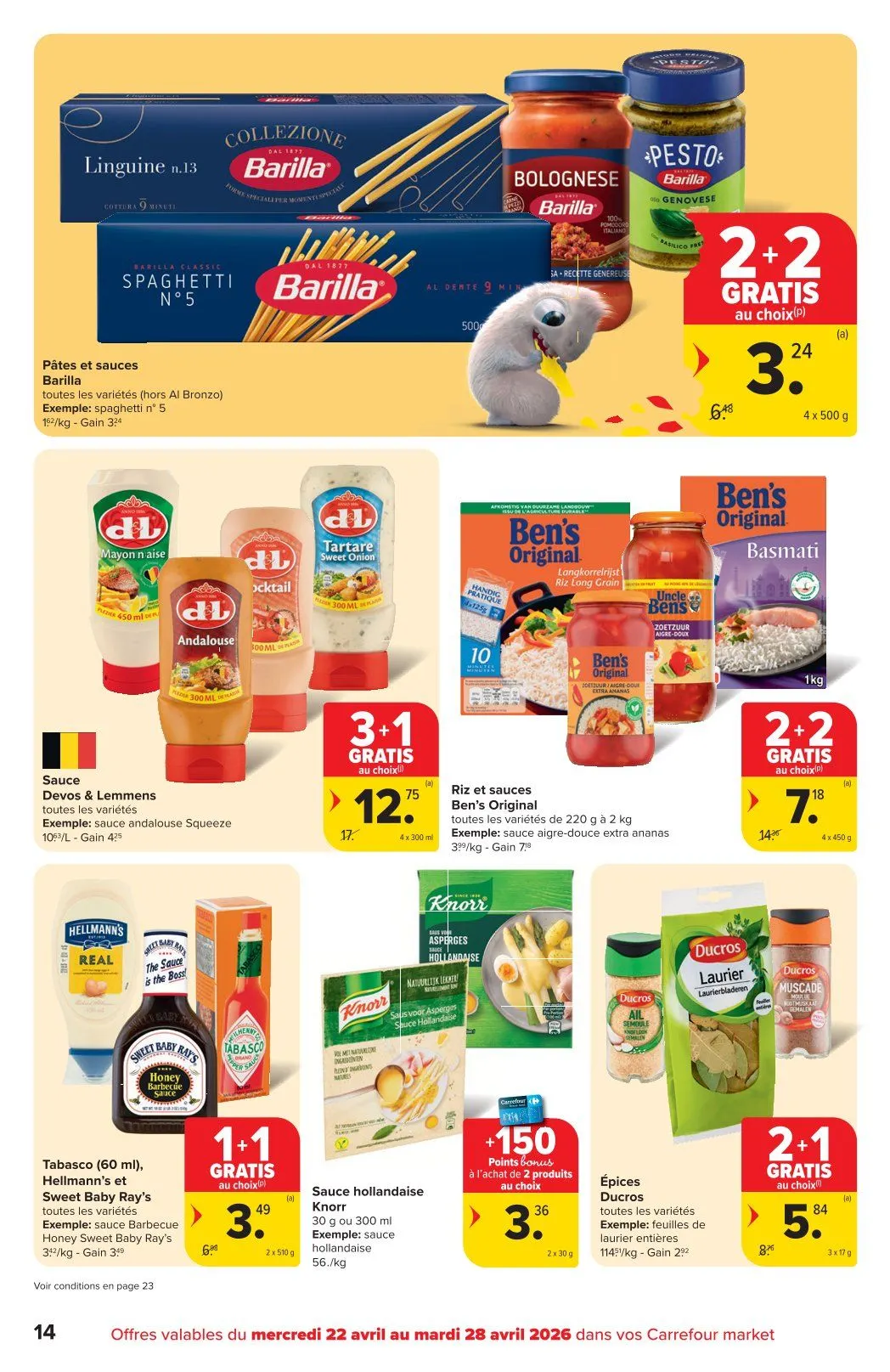 Carrefour folders van 22 april tot 28 april 2026 - folder pagina 14