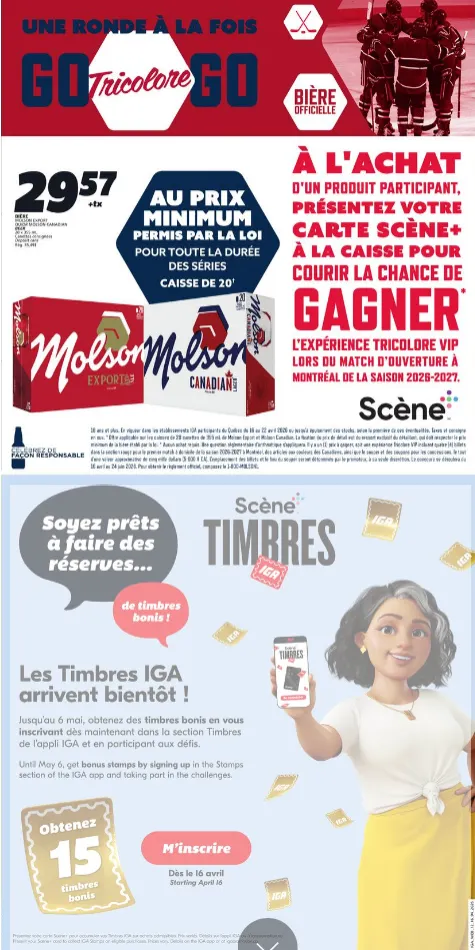 IGA Sales from April 16 to April 22 2026 - flyer page 14