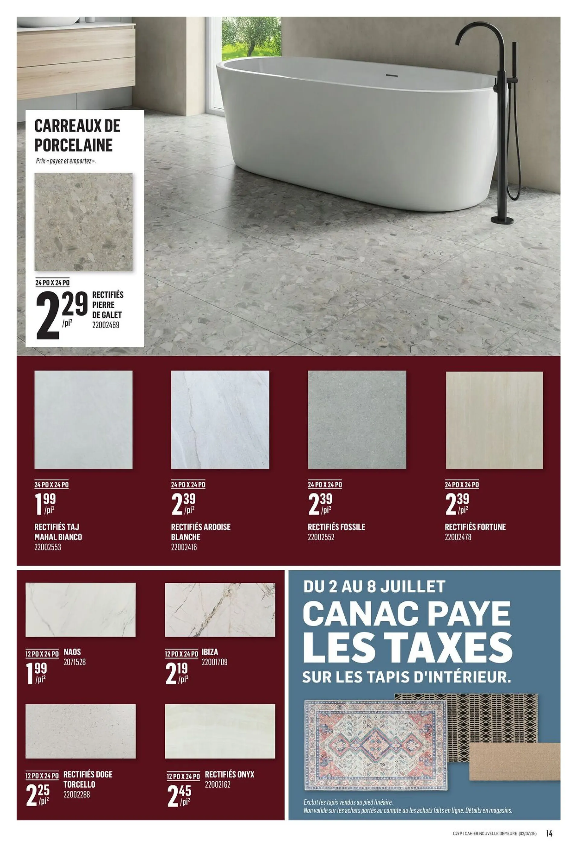 Canac Sales from July 3 to July 15 2026 - flyer page 14