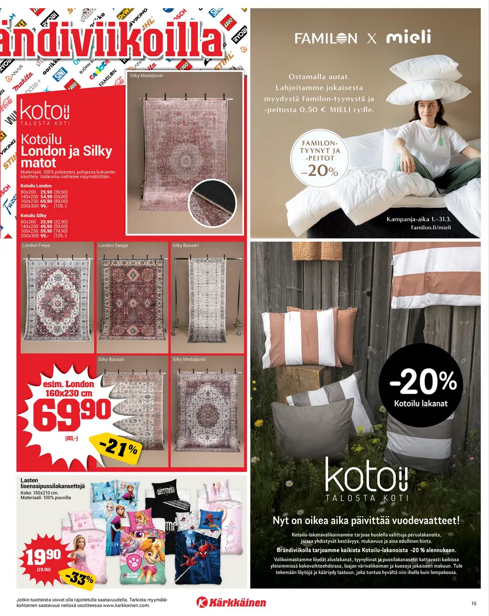 Kaupan Kärkkäinen Tarjoukset voimassa alkaen 4. maaliskuuta - 17. maaliskuuta 2026 - Tarjouslehti sivu 14